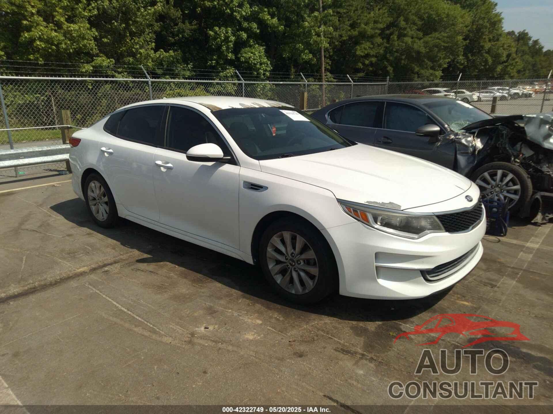 KIA OPTIMA 2016 - 5XXGT4L34GG009389