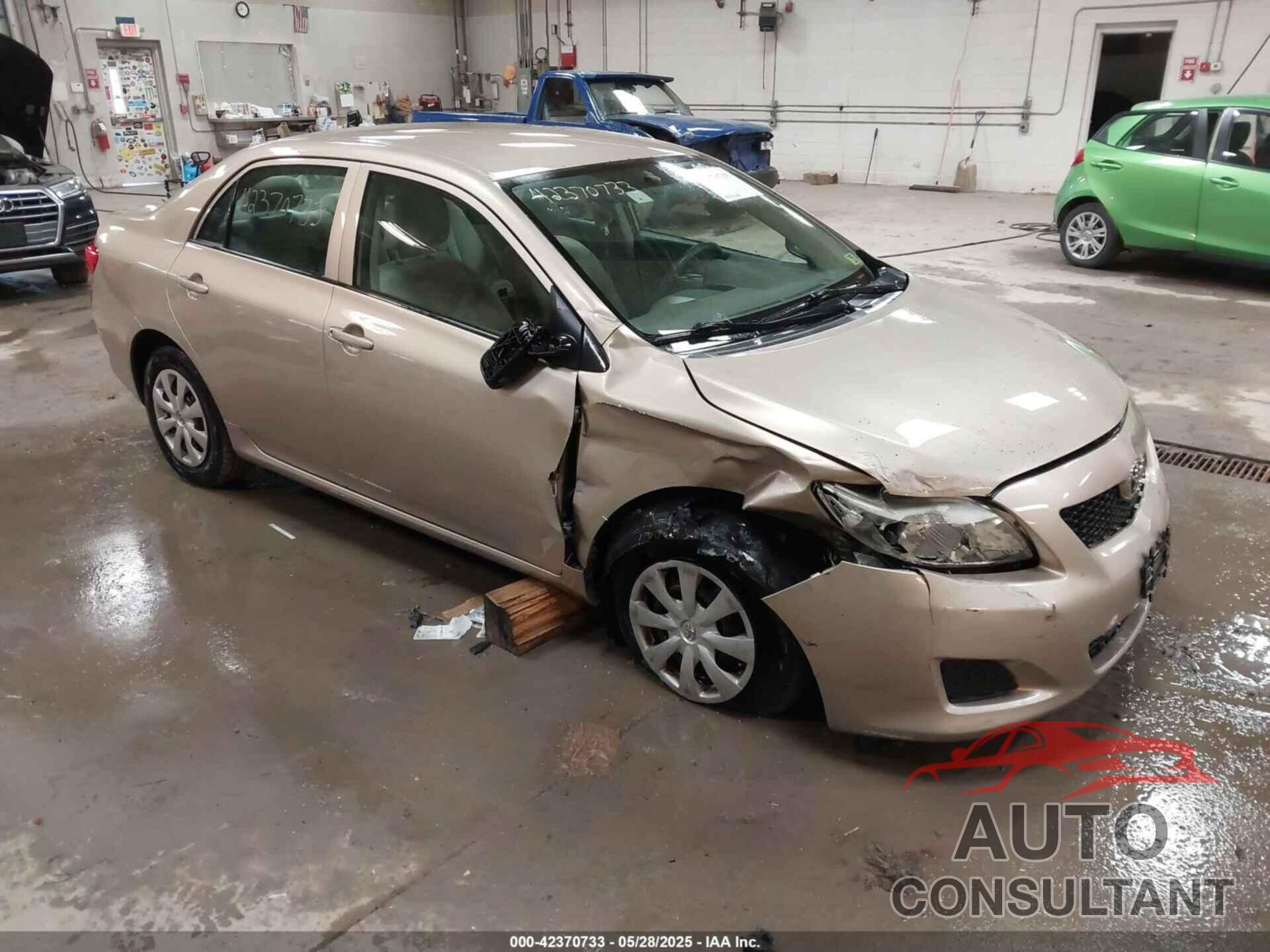 TOYOTA COROLLA 2009 - 1NXBU40E89Z116676