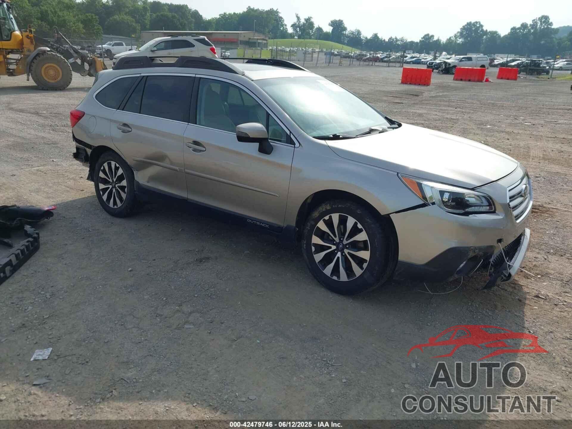 SUBARU OUTBACK 2016 - 4S4BSENC7G3336736