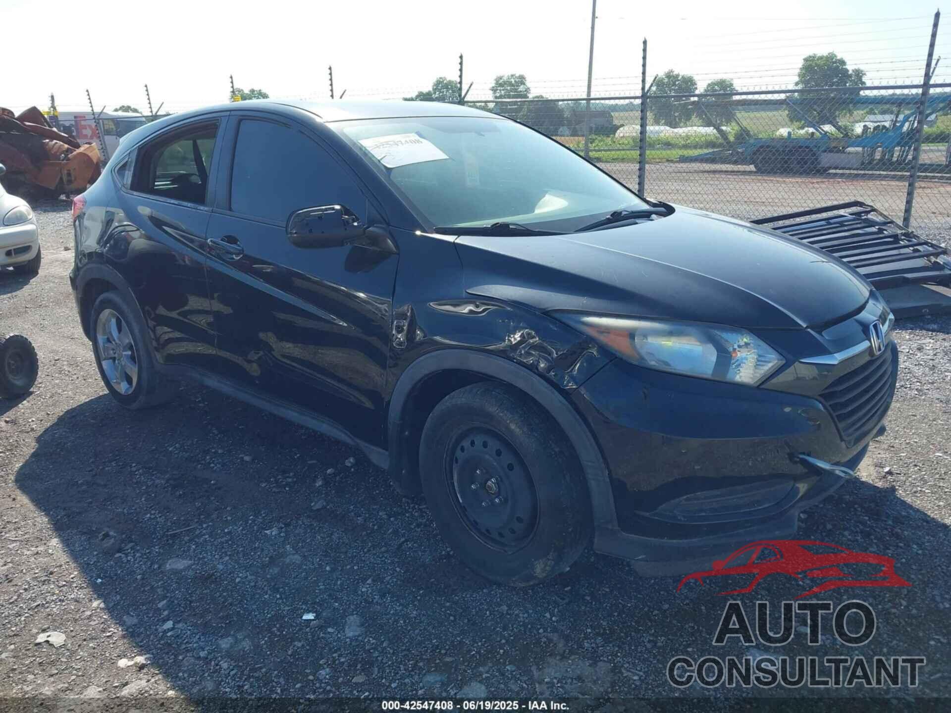 HONDA HR-V 2016 - 3CZRU6H35GM716052