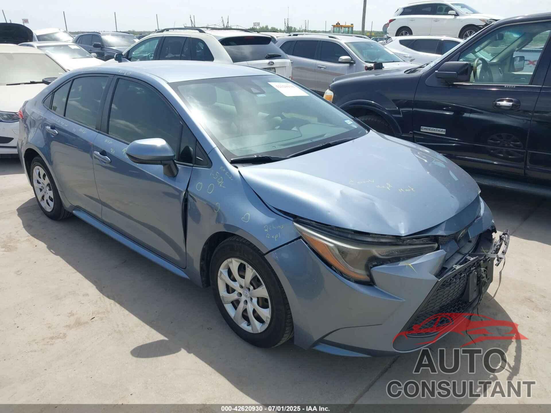 TOYOTA COROLLA 2020 - JTDEPRAE7LJ061666