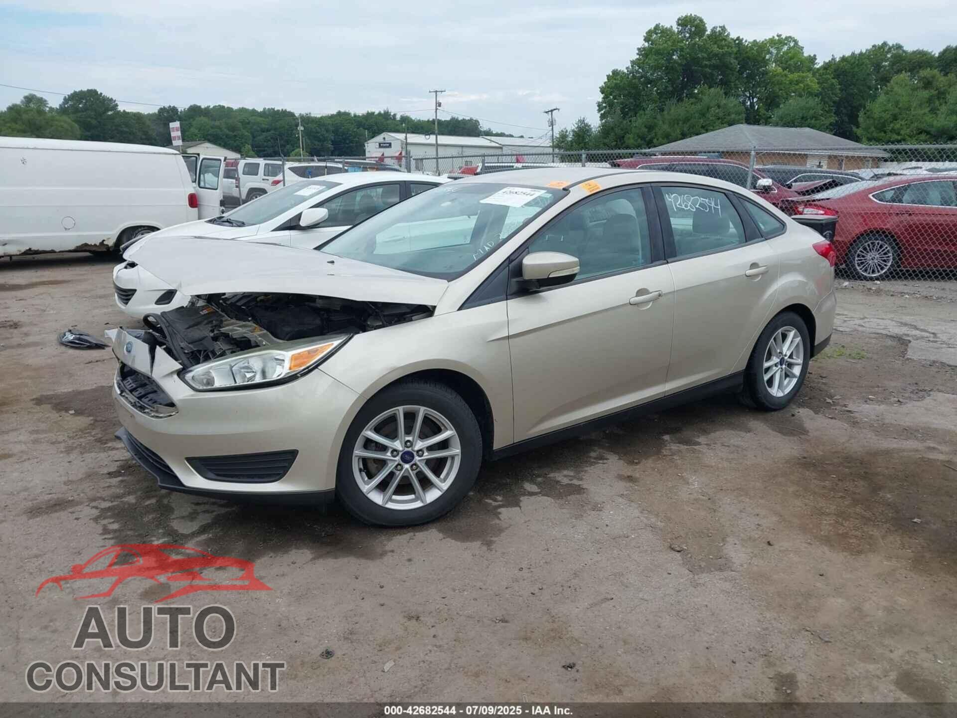 FORD FOCUS 2017 - 1FADP3F20HL252855