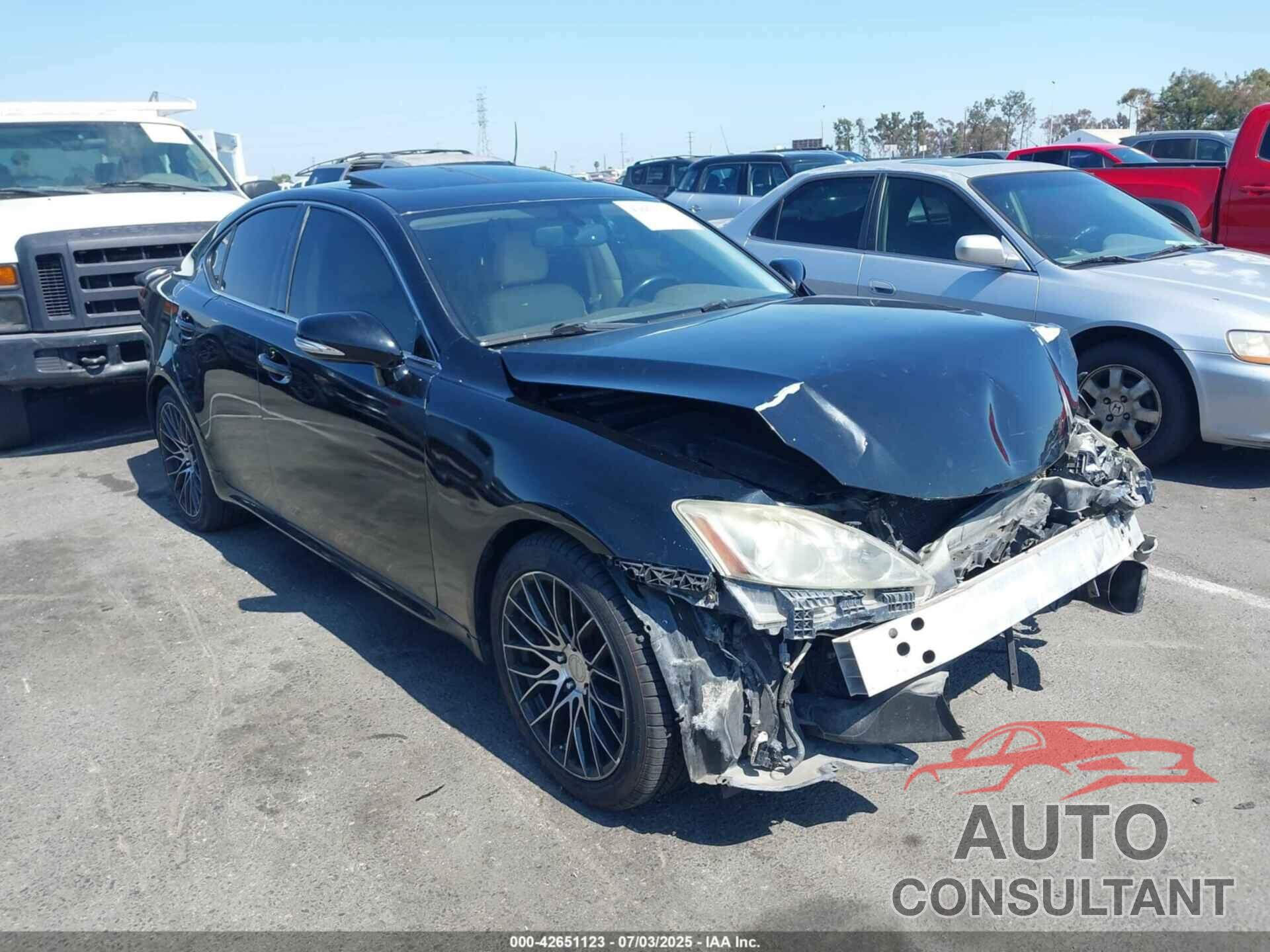 LEXUS IS 250 2011 - JTHBF5C23B5138346