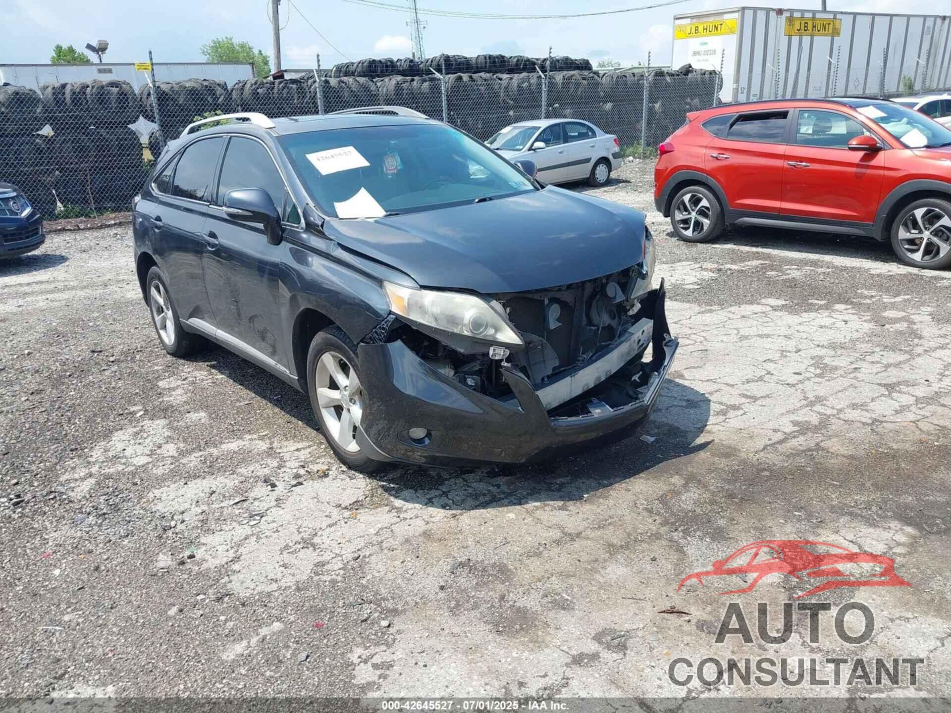 LEXUS RX 350 2011 - 2T2BK1BA1BC082081