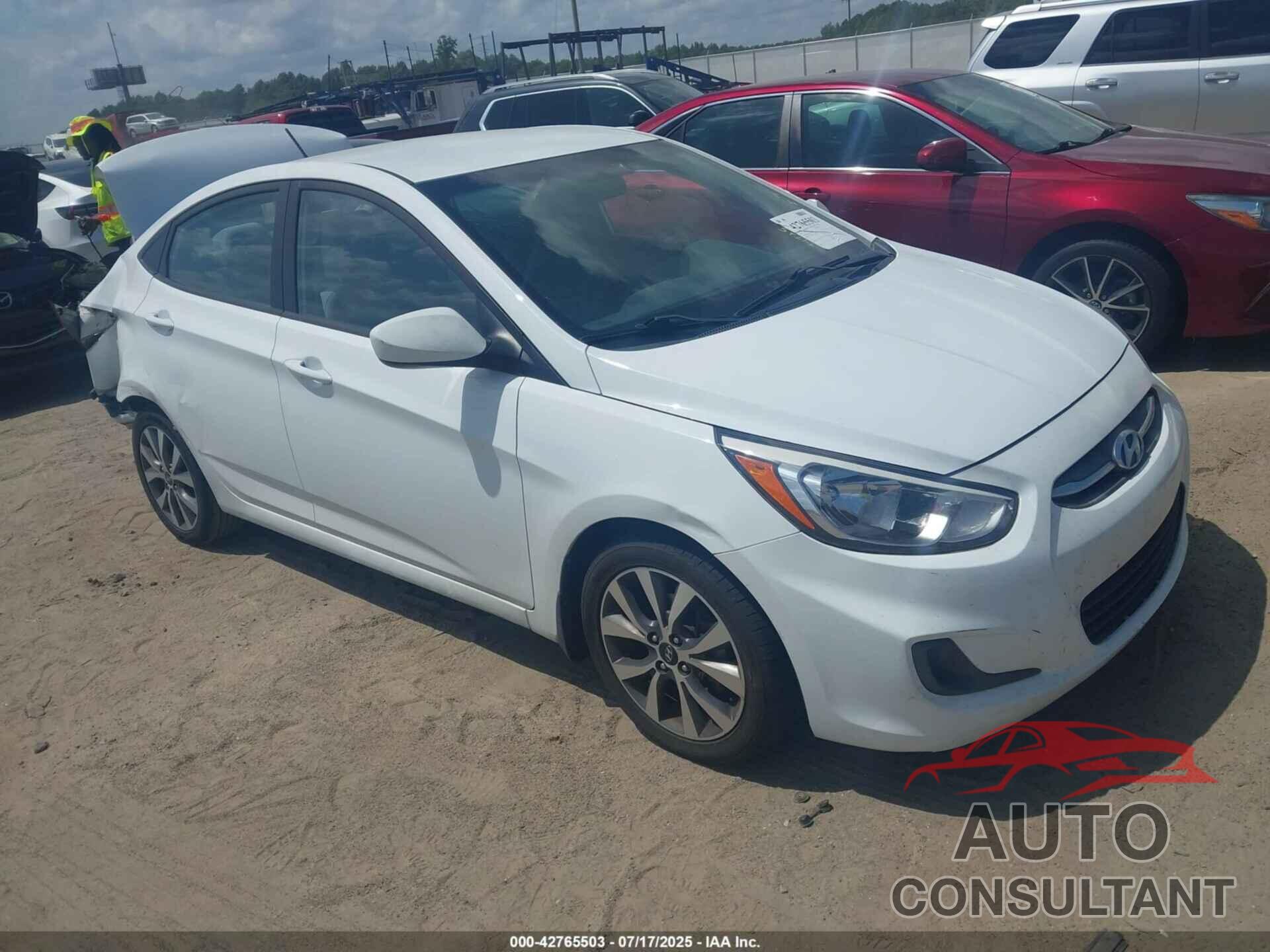 HYUNDAI ACCENT 2017 - KMHCT4AE2HU340627