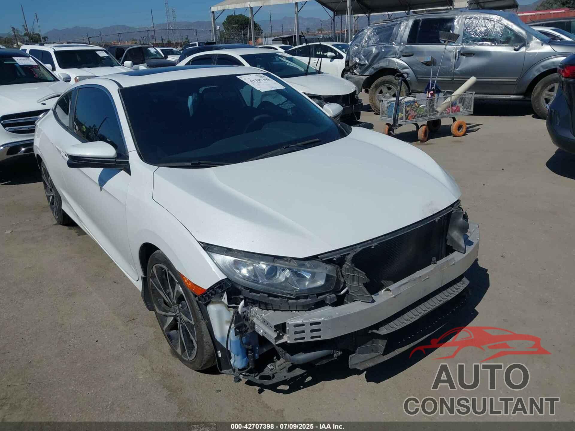 HONDA CIVIC SI 2019 - 2HGFC3A51KH753243