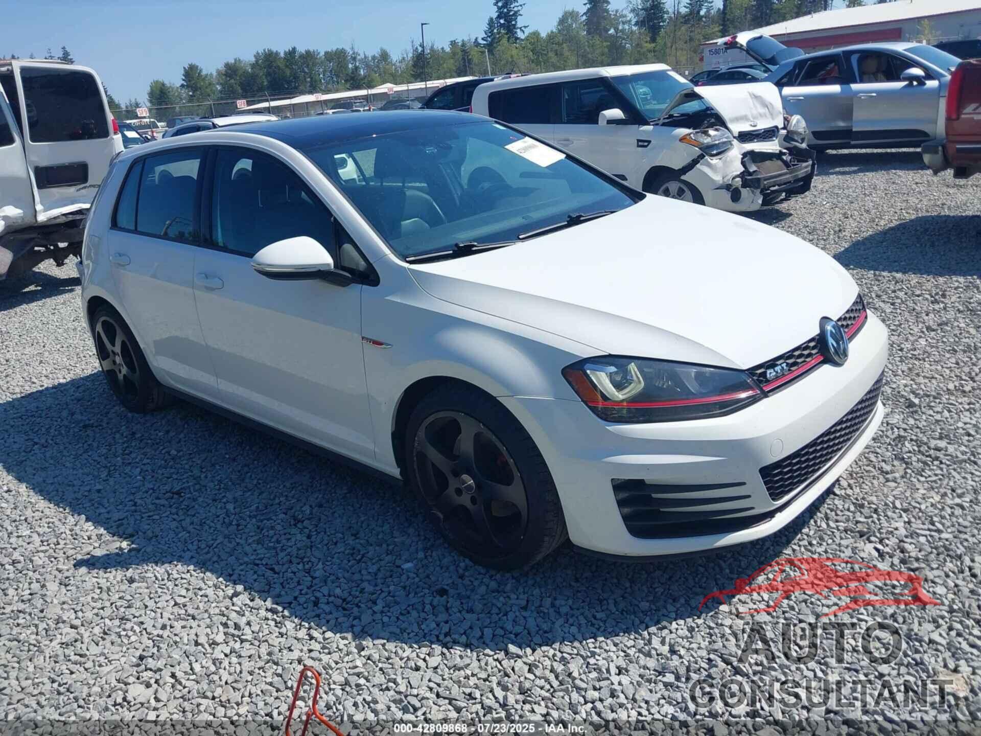 VOLKSWAGEN GOLF GTI 2015 - 3VW4T7AU5FM000534