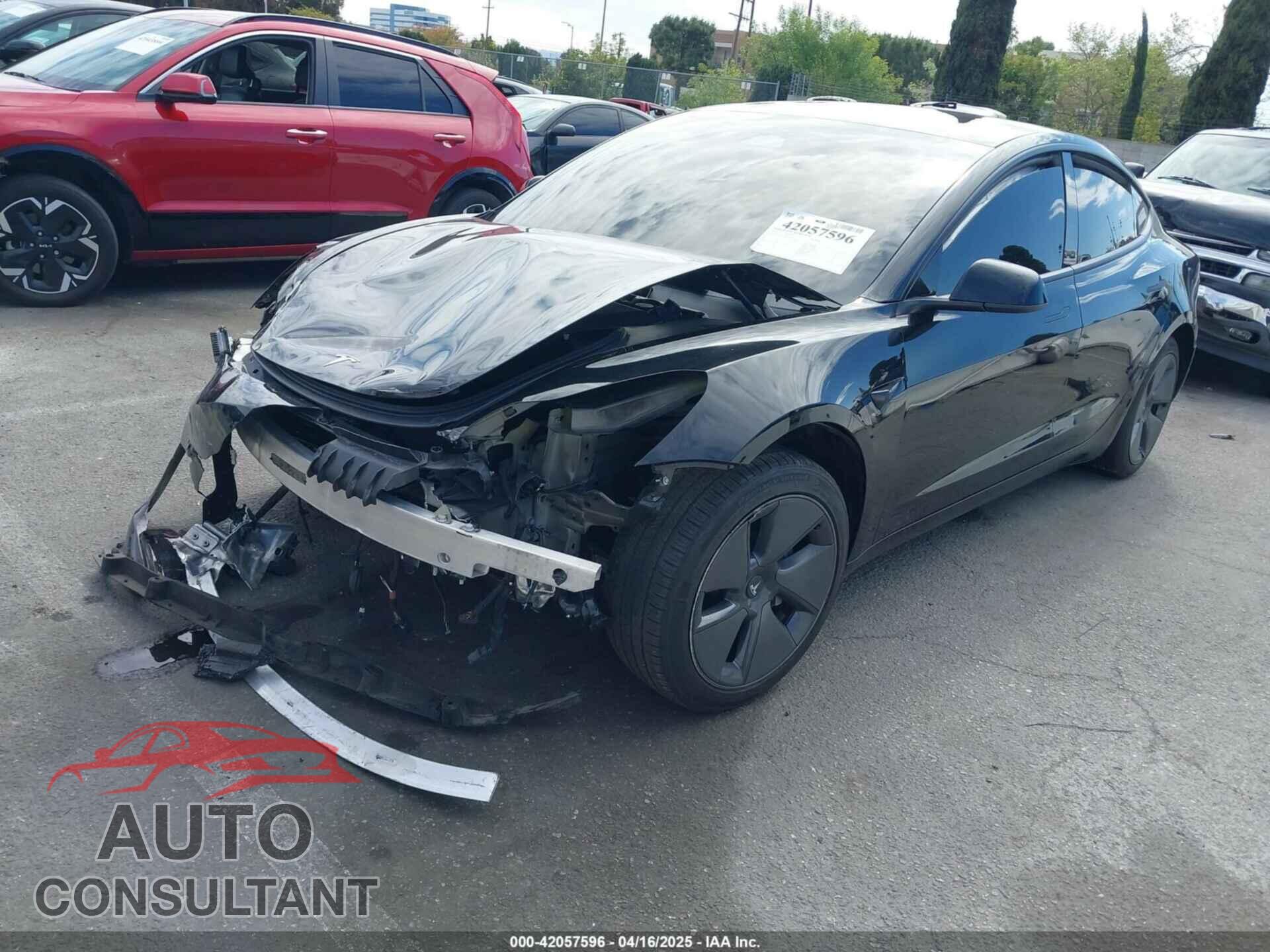 TESLA MODEL 3 2022 - 5YJ3E1EA7NF314744