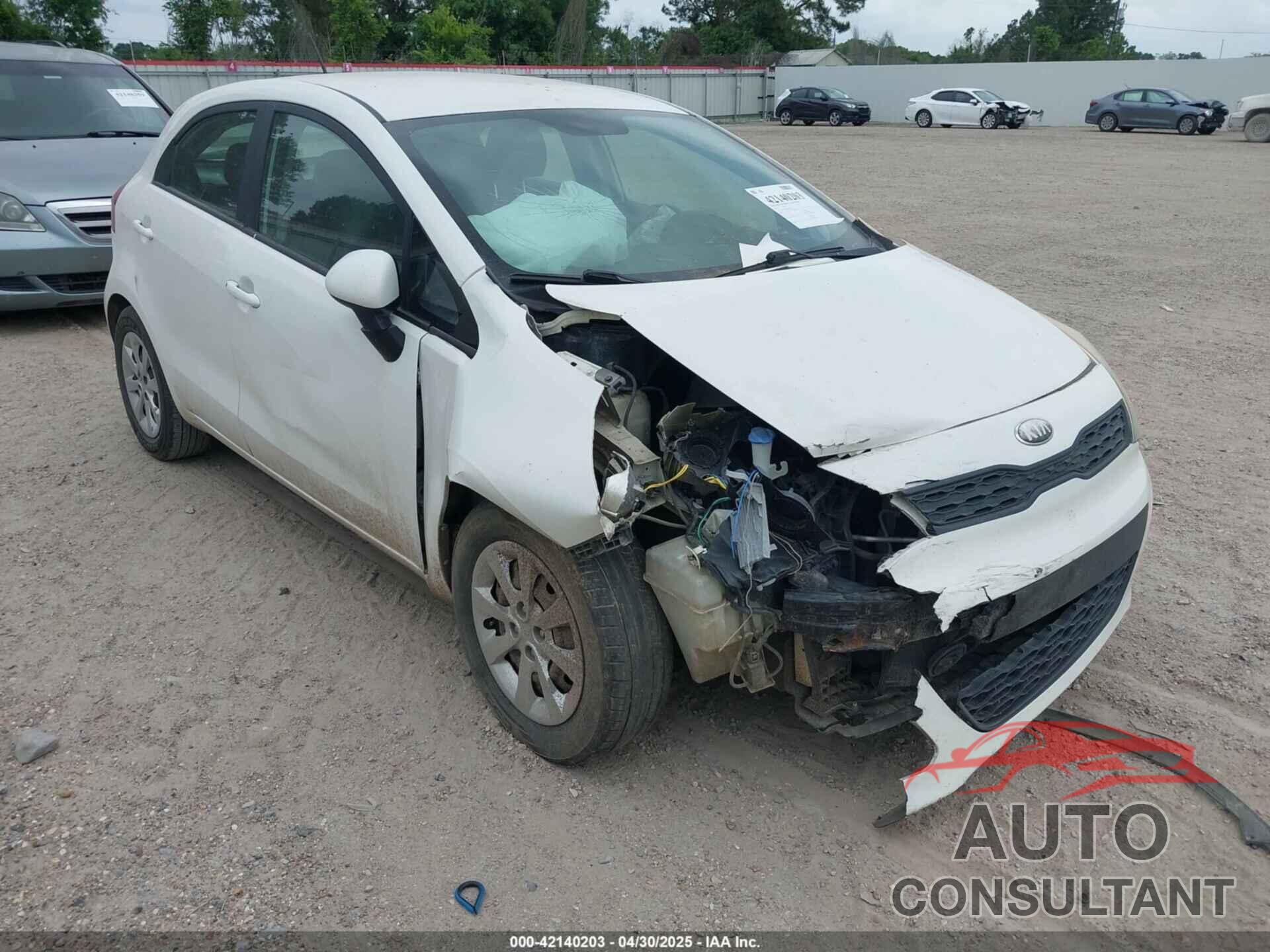 KIA RIO 2013 - KNADM5A30D6282135