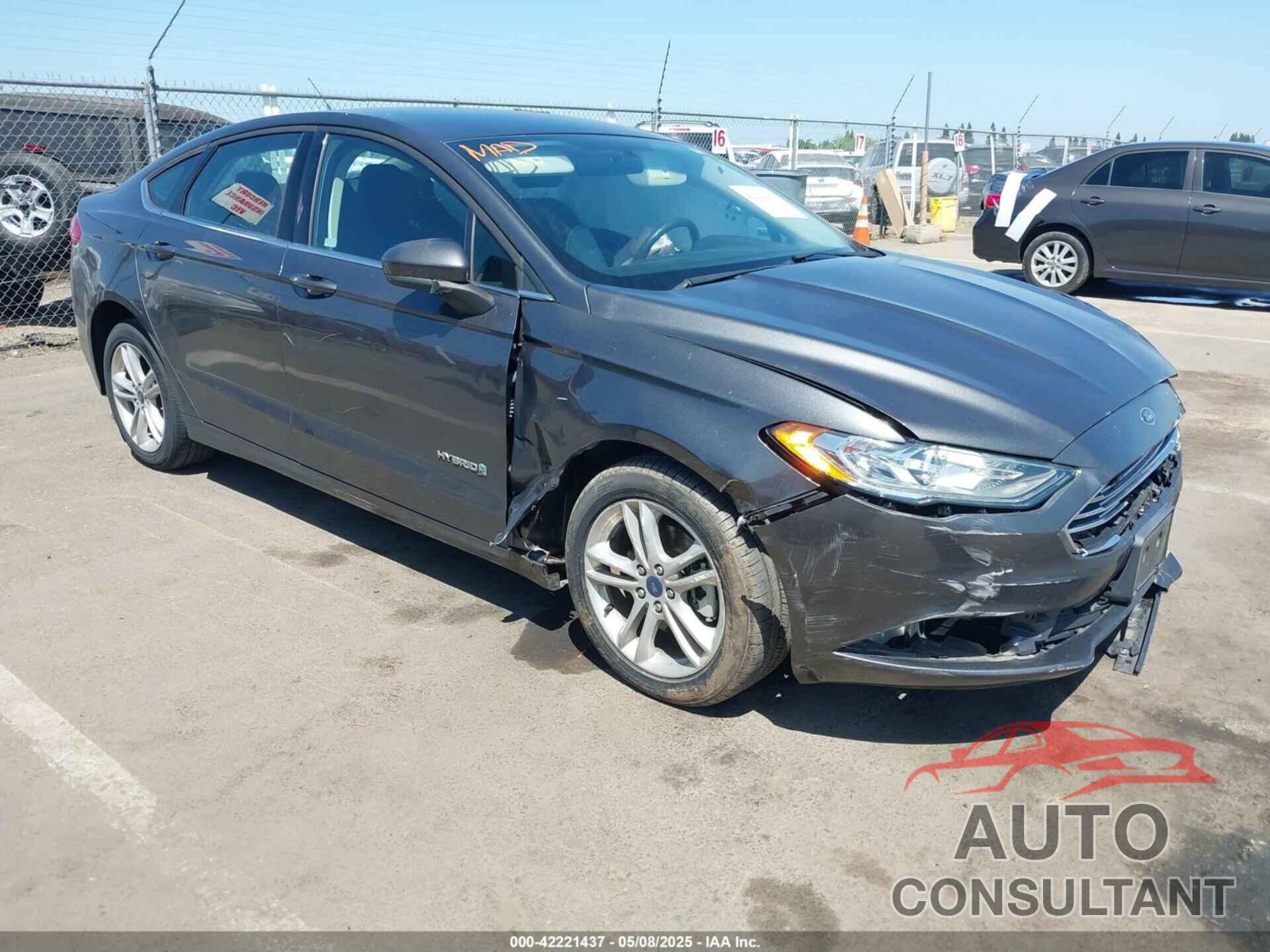 FORD FUSION HYBRID 2018 - 3FA6P0LU2JR274666