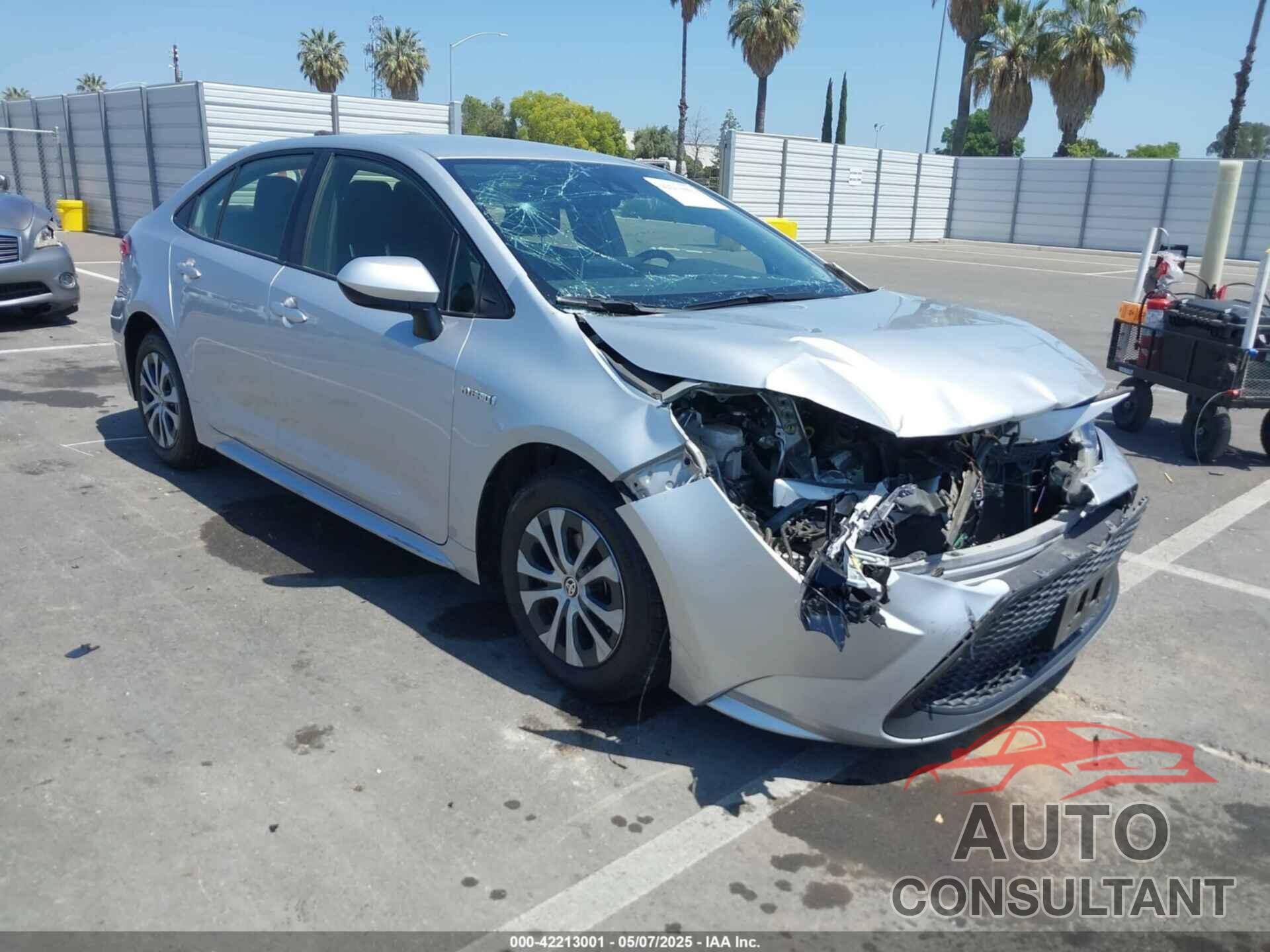 TOYOTA COROLLA 2021 - JTDEAMDE2MJ011078