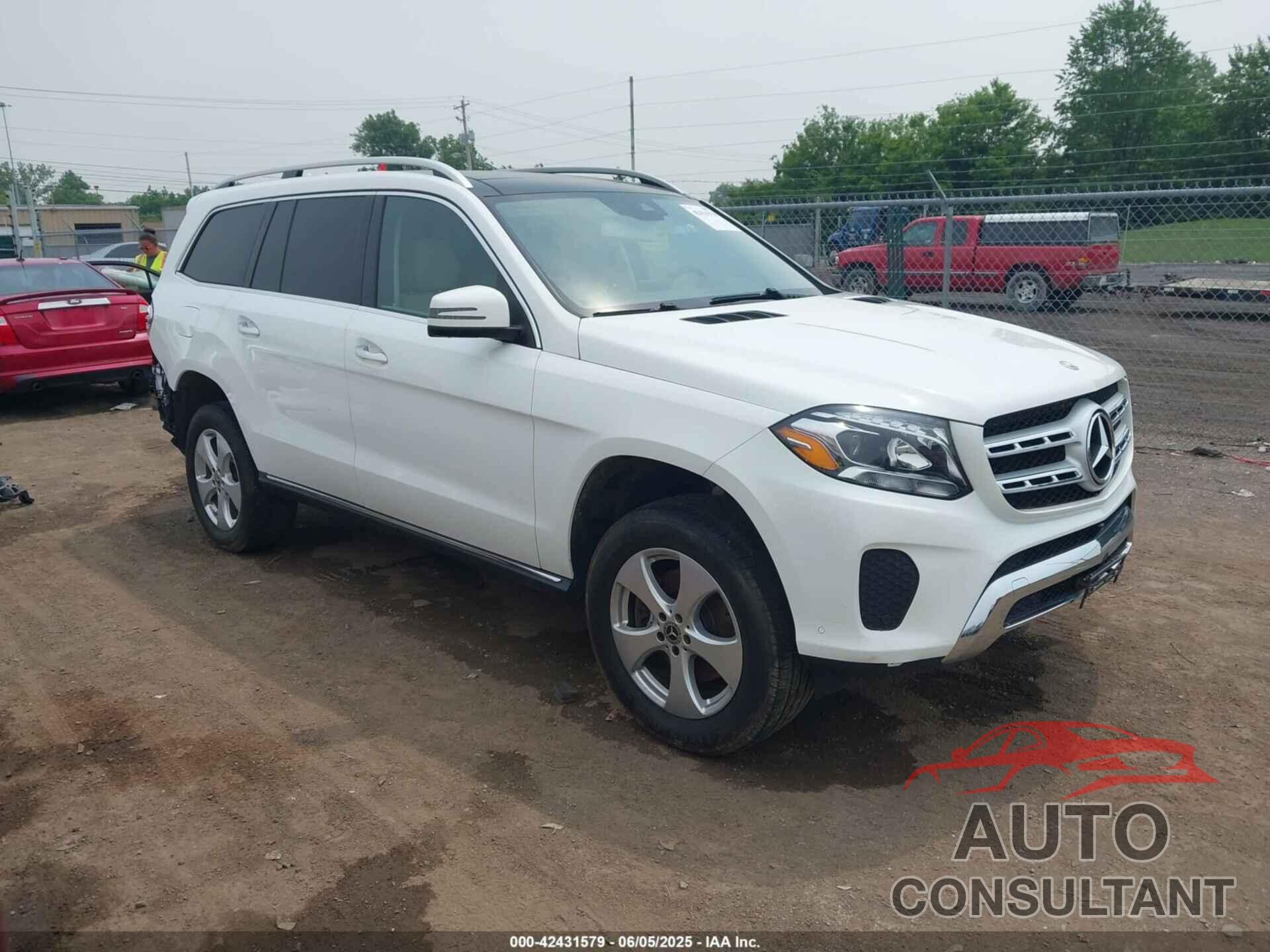 MERCEDES-BENZ GLS 450 2018 - 4JGDF6EE2JB023644