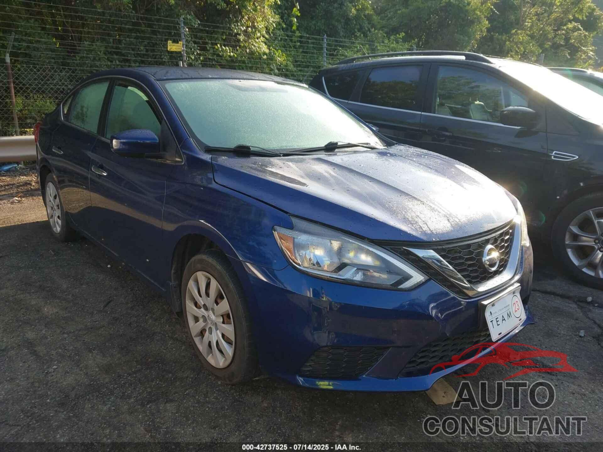 NISSAN SENTRA 2016 - 3N1AB7AP1GY331577