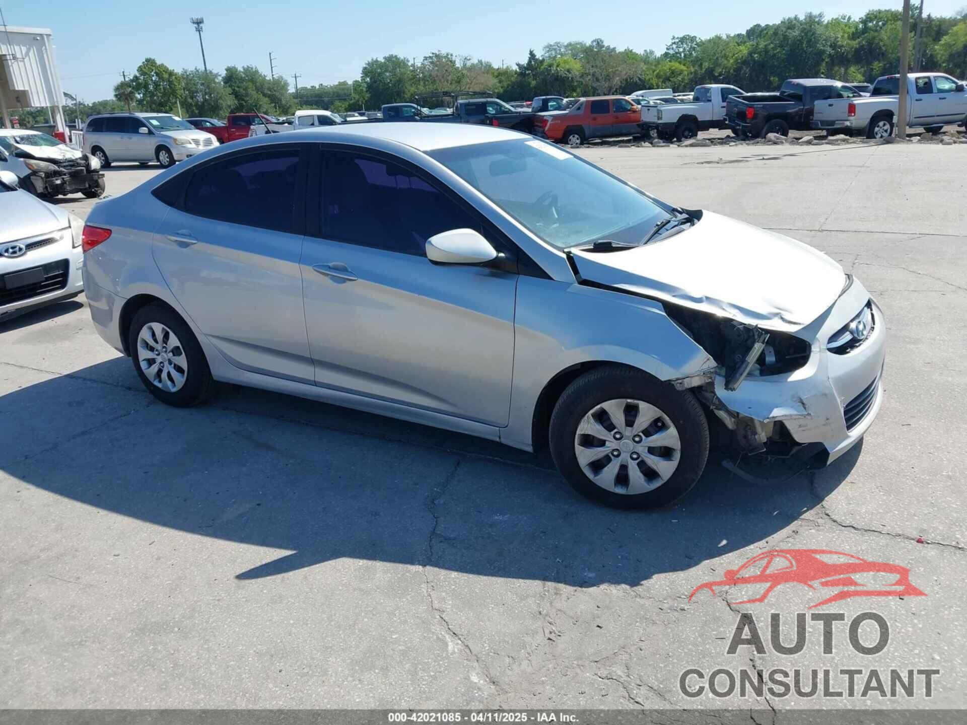 HYUNDAI ACCENT 2016 - KMHCT4AE8GU028861