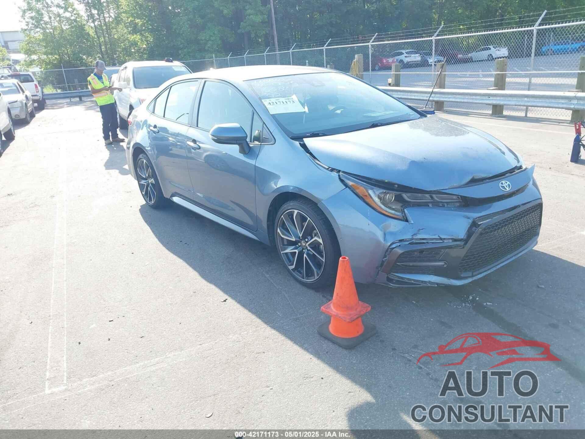 TOYOTA COROLLA 2021 - JTDS4MCE4MJ056681