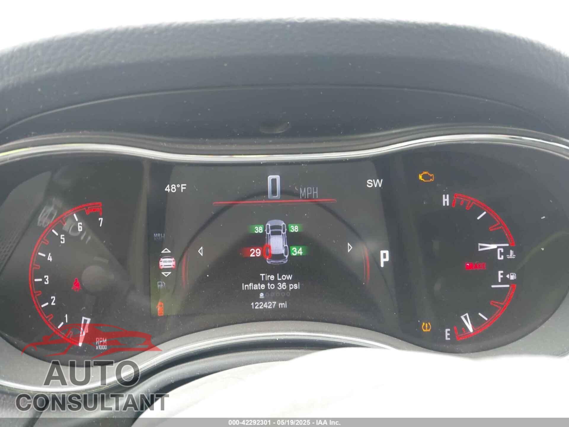 DODGE DURANGO 2014 - 1C4RDJAG1EC552075