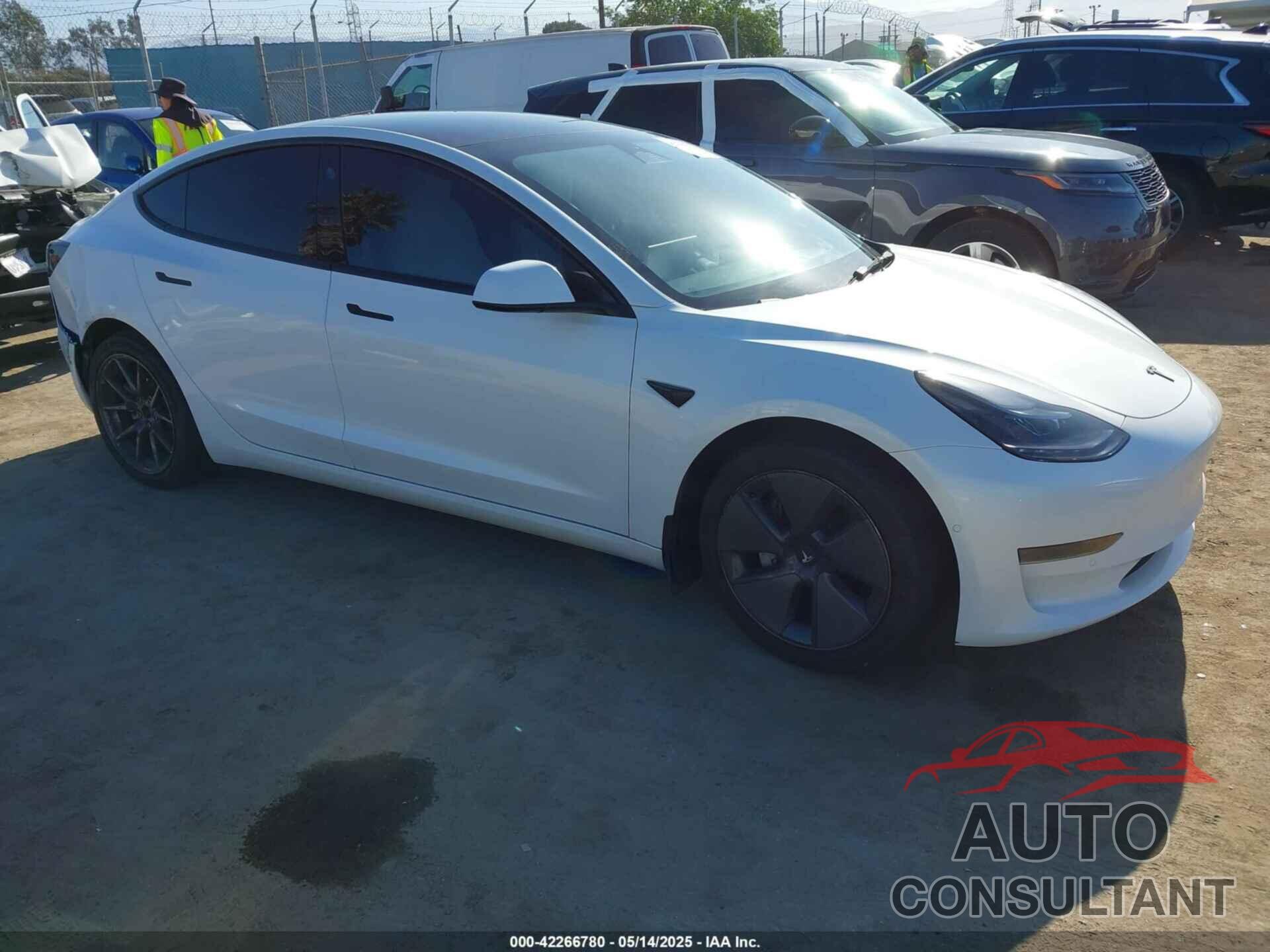 TESLA MODEL 3 2022 - 5YJ3E1EA2NF315607