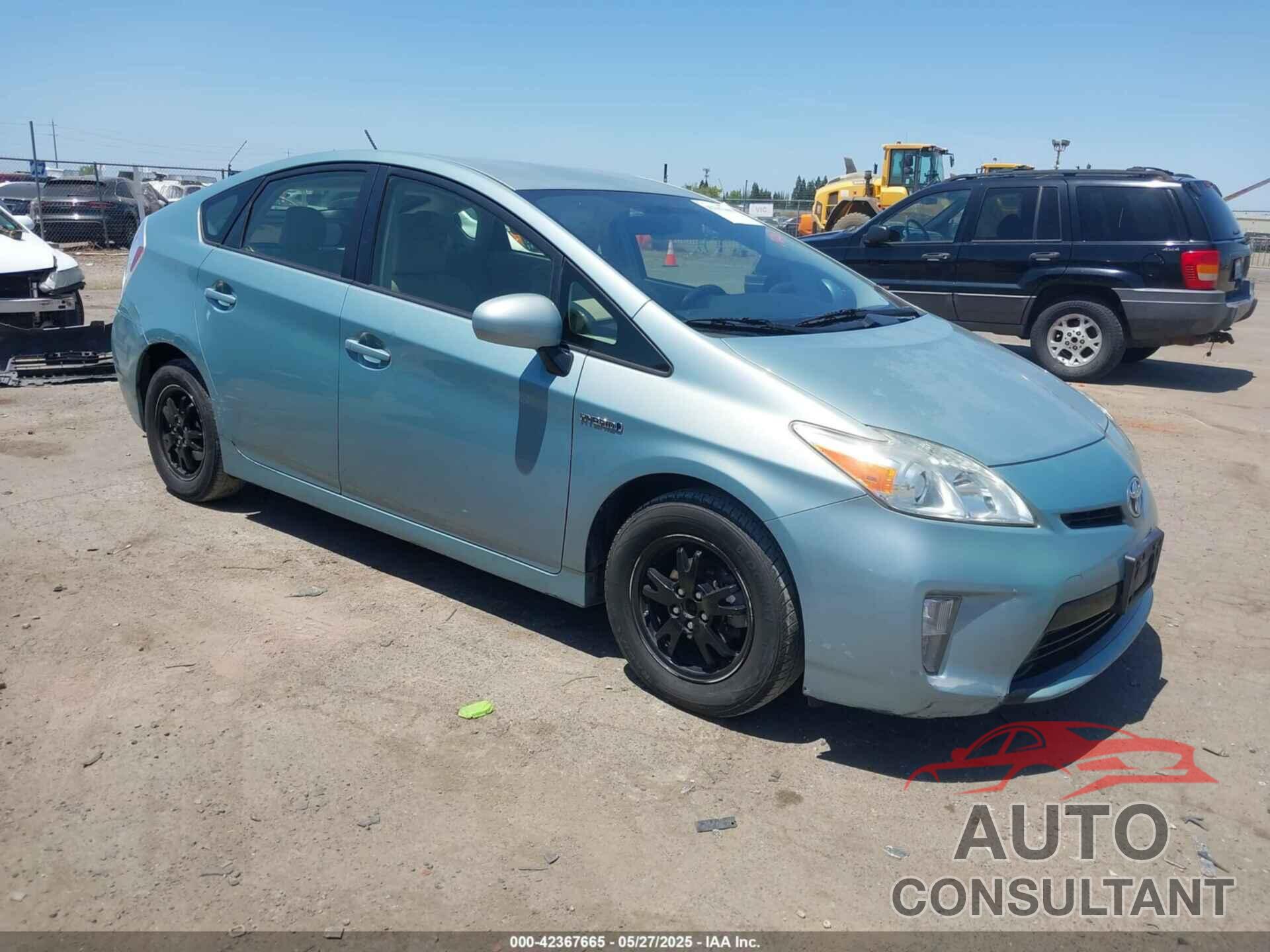 TOYOTA PRIUS 2012 - JTDKN3DU8C1571310