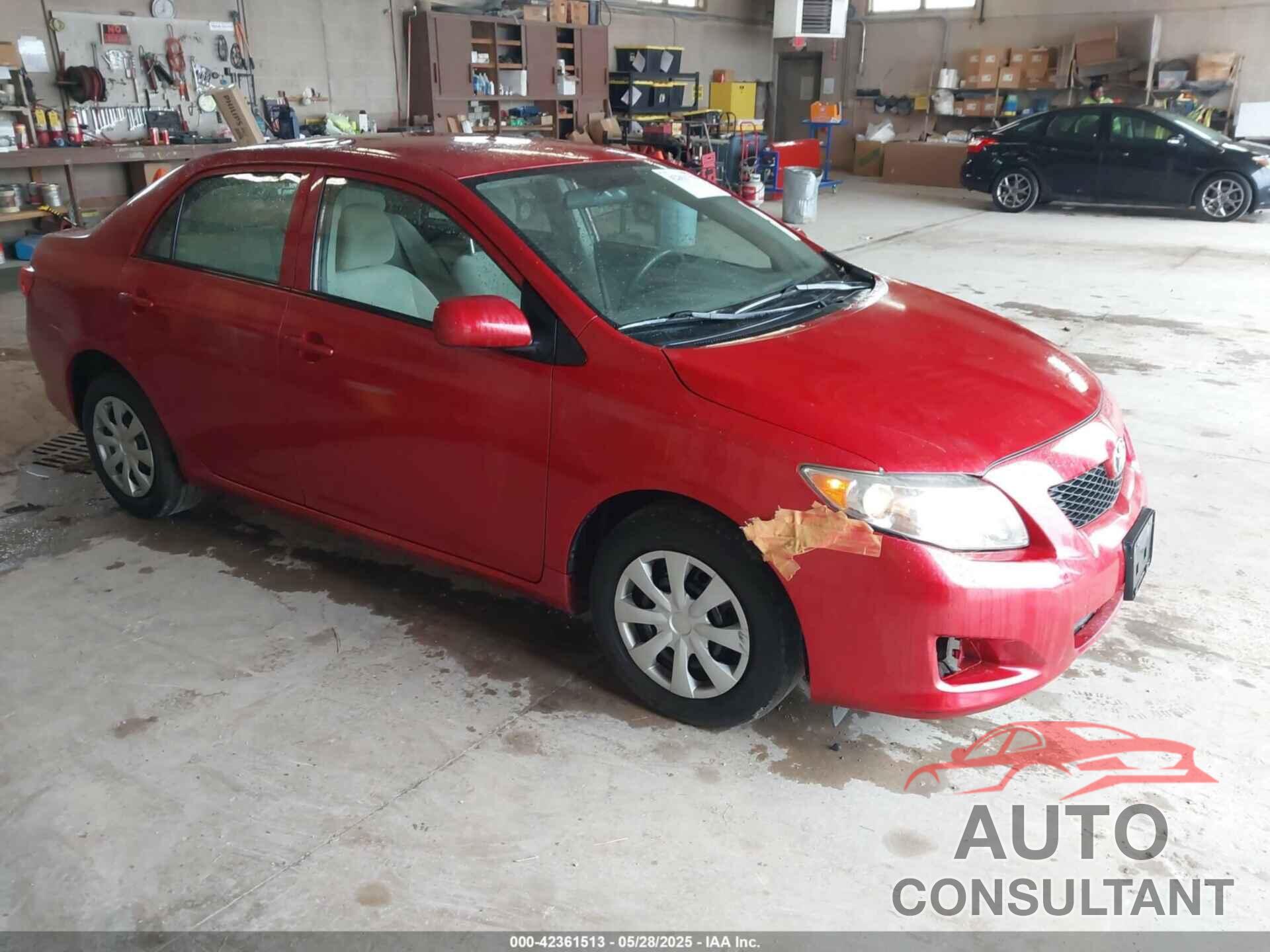 TOYOTA COROLLA 2009 - 1NXBU40E49Z089492