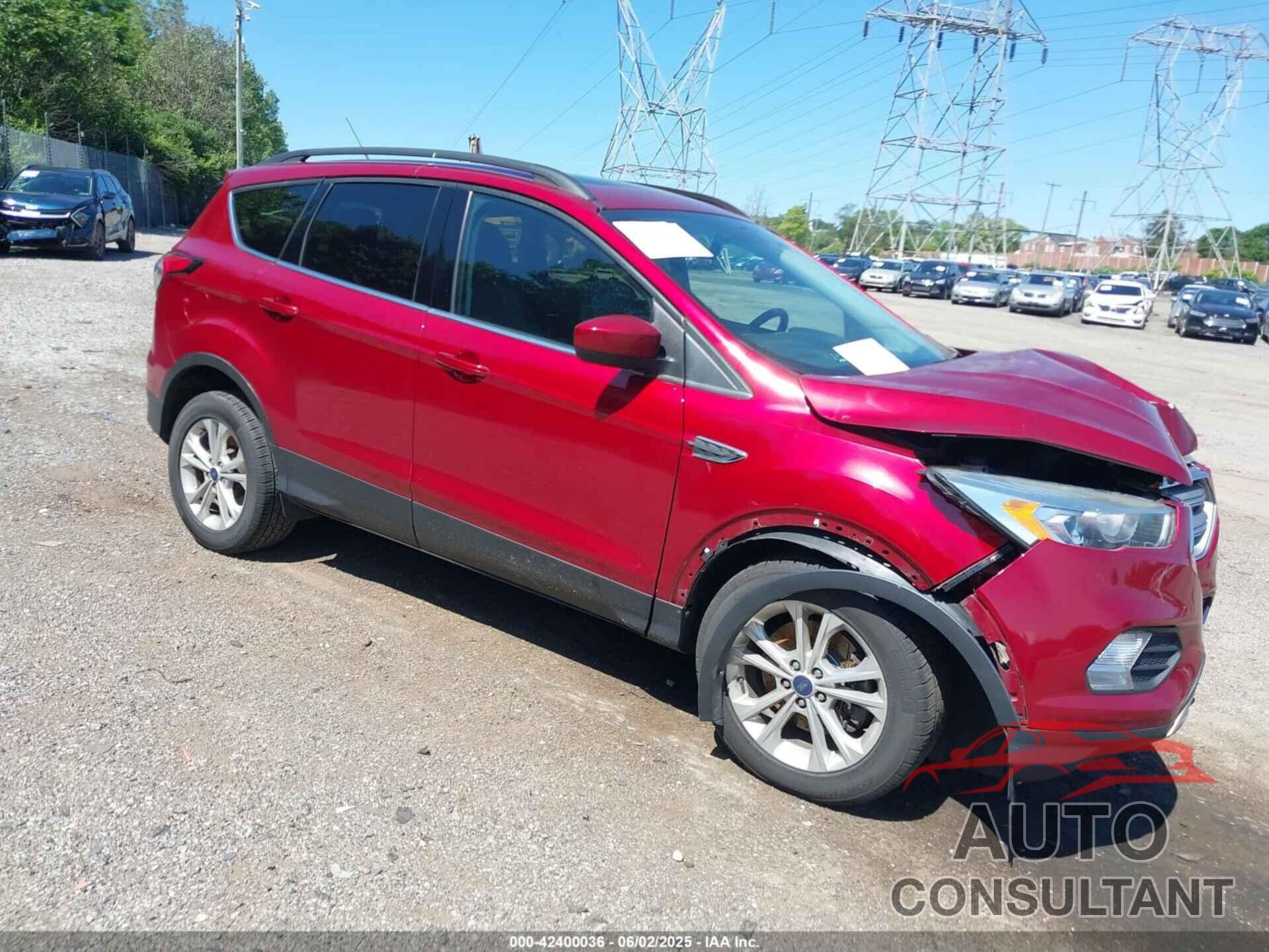 FORD ESCAPE 2017 - 1FMCU9G95HUB72664