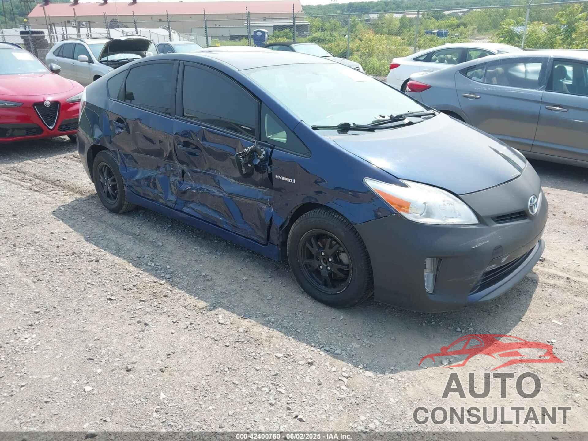 TOYOTA PRIUS 2015 - JTDKN3DU6F1947507