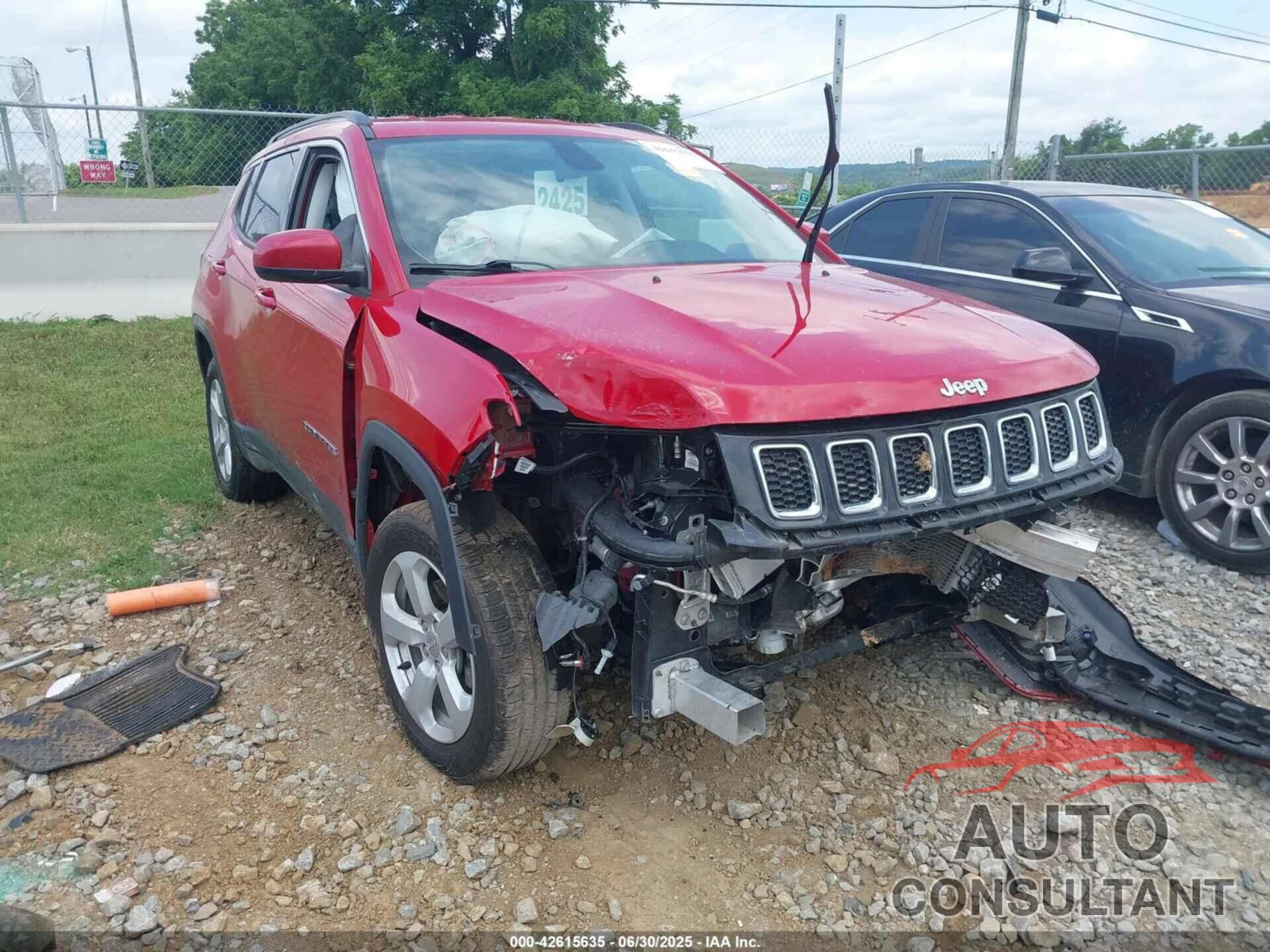 JEEP COMPASS 2020 - 3C4NJDBB6LT173909