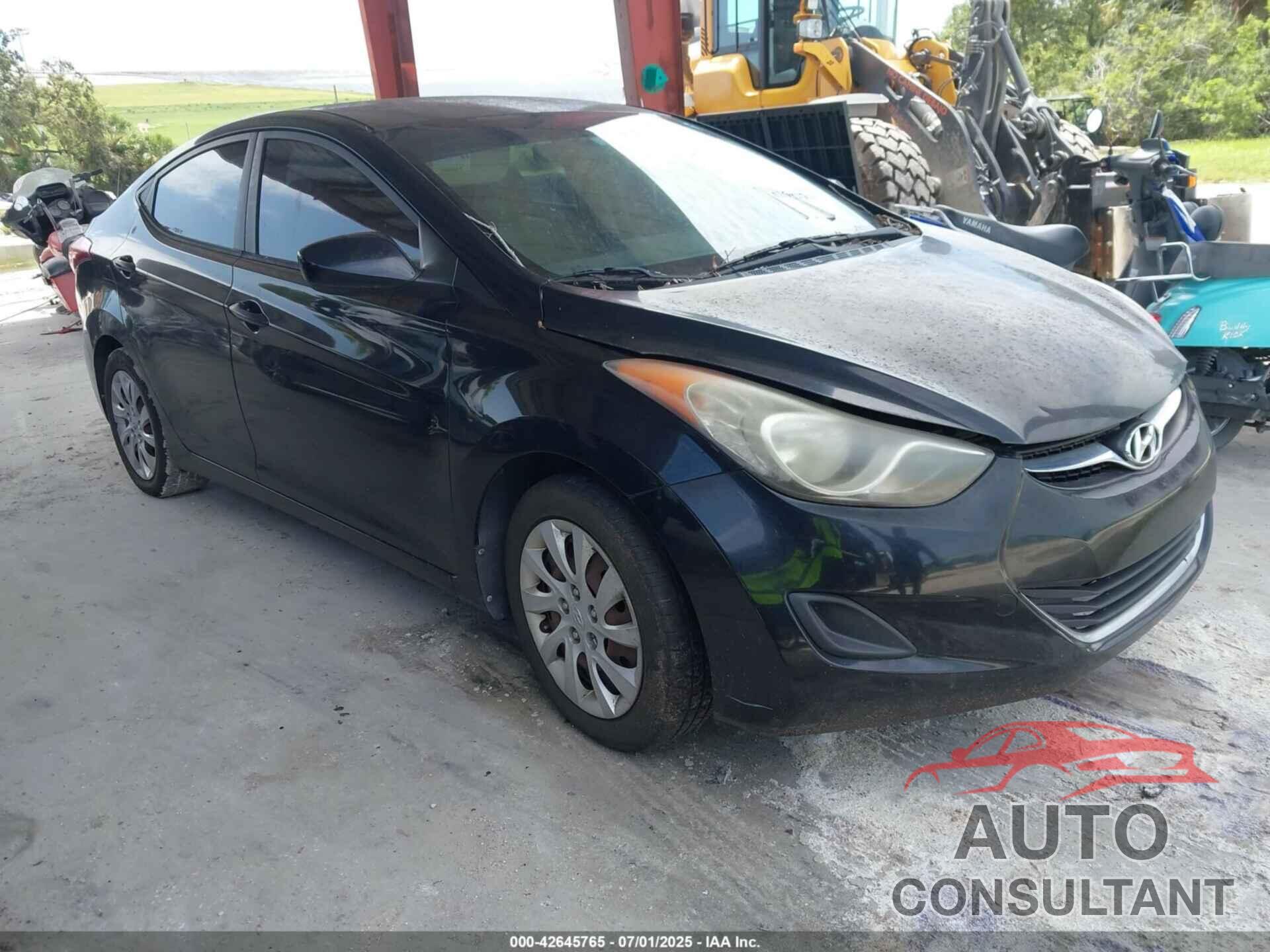 HYUNDAI ELANTRA 2012 - KMHDH4AE2CU253843