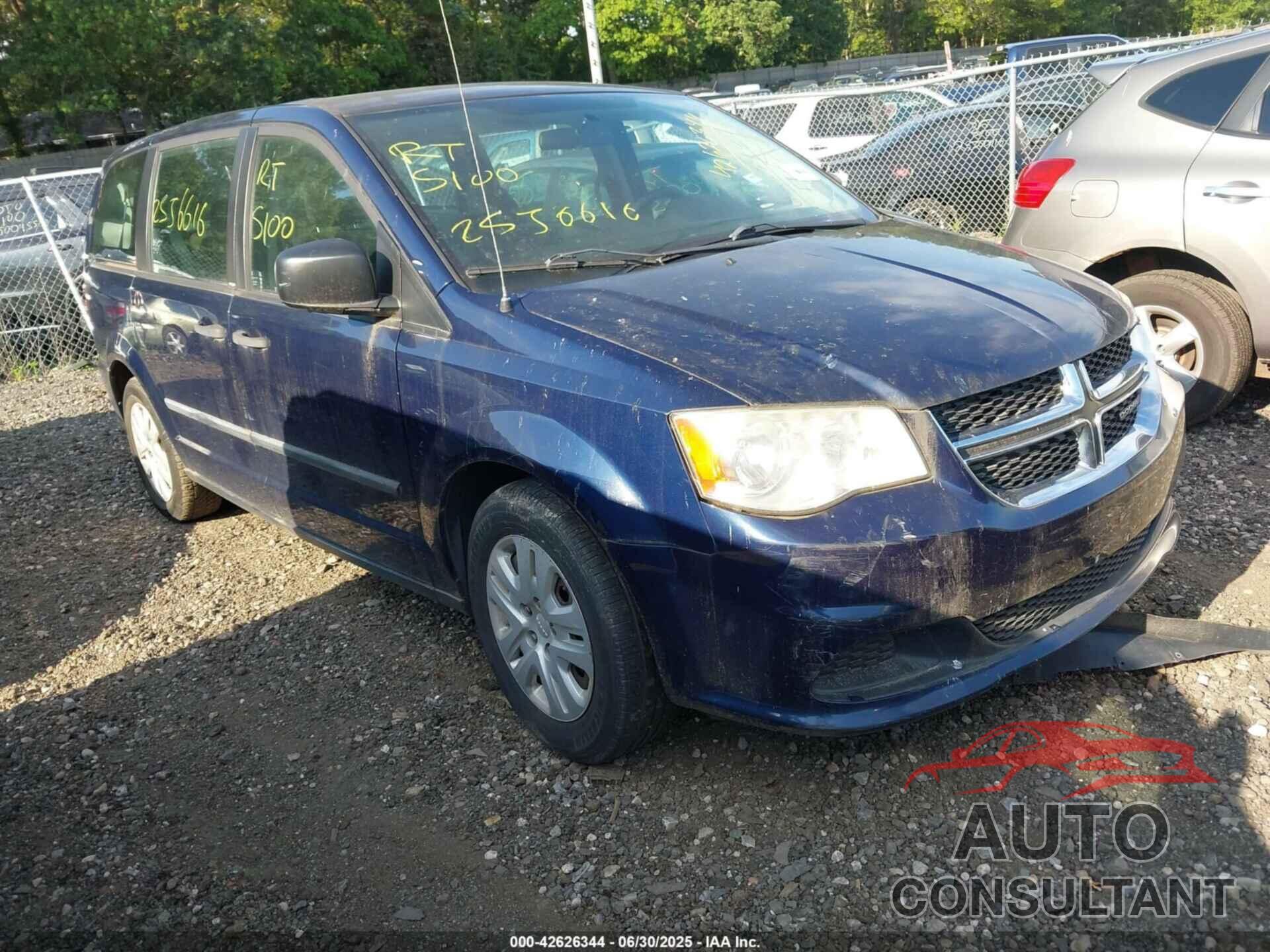 DODGE GRAND CARAVAN 2013 - 2C4RDGBG5DR795475