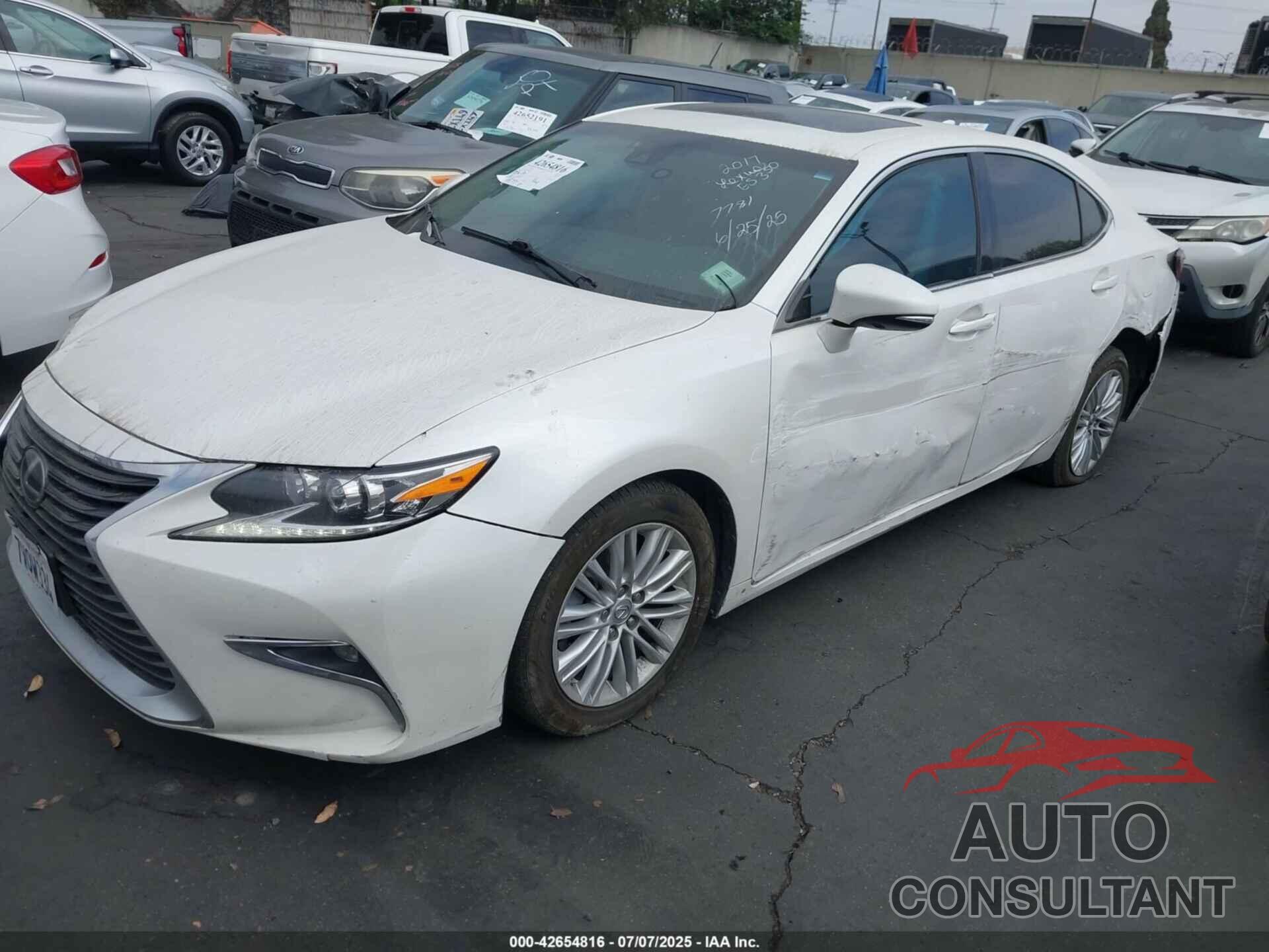 LEXUS ES 350 2017 - 58ABK1GG1HU057781