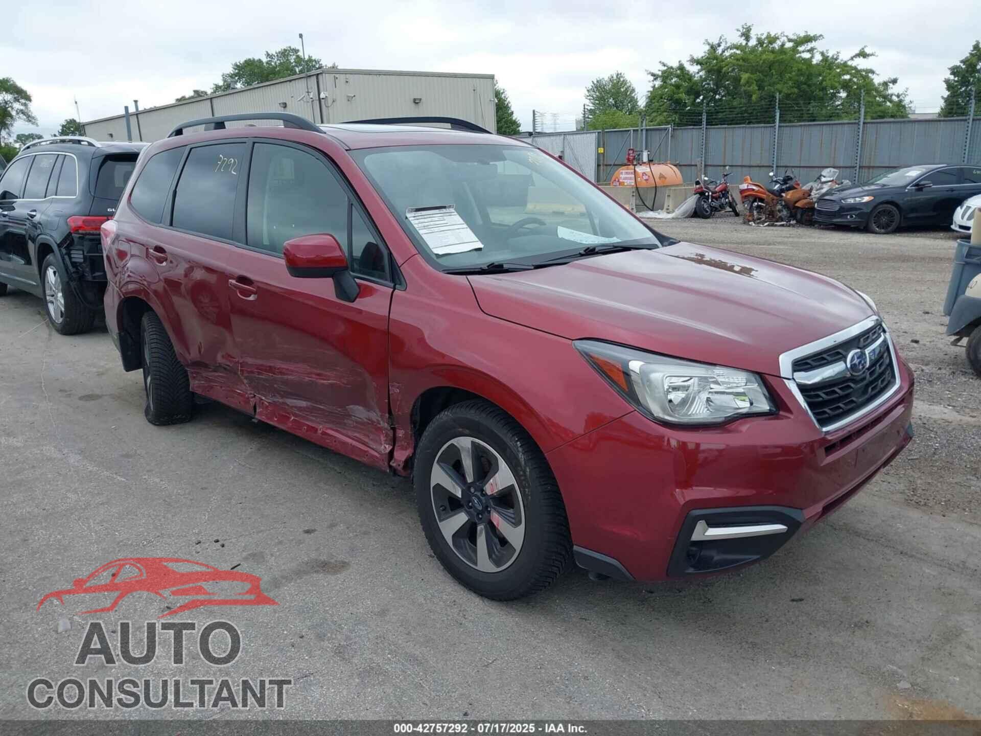 SUBARU FORESTER 2017 - JF2SJAEC7HH474640