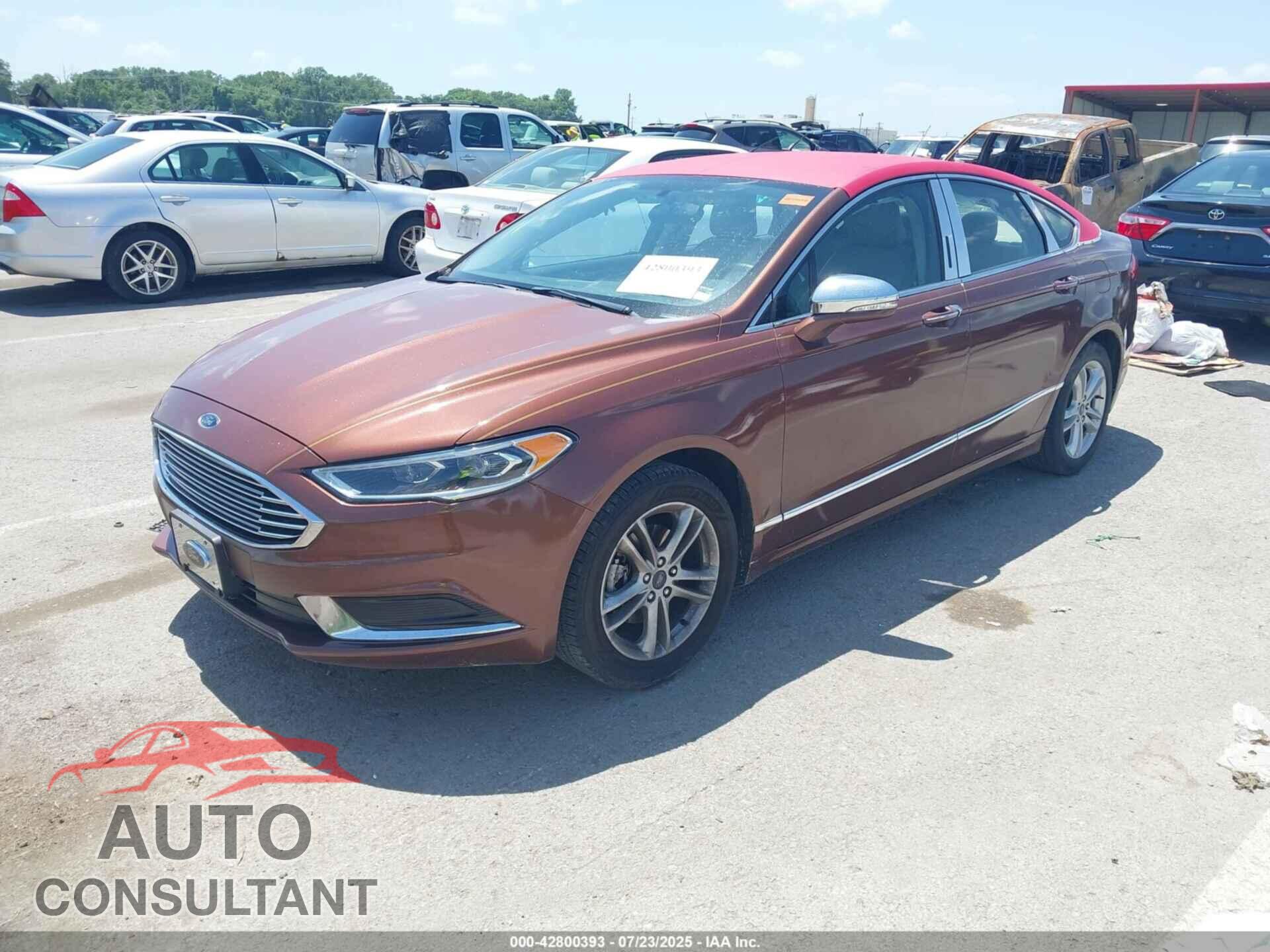 FORD FUSION 2018 - 3FA6P0HD2JR278564