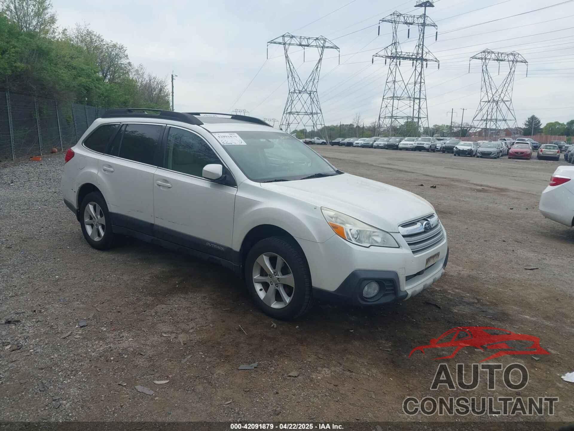 SUBARU OUTBACK 2014 - 4S4BRBLC5E3223944