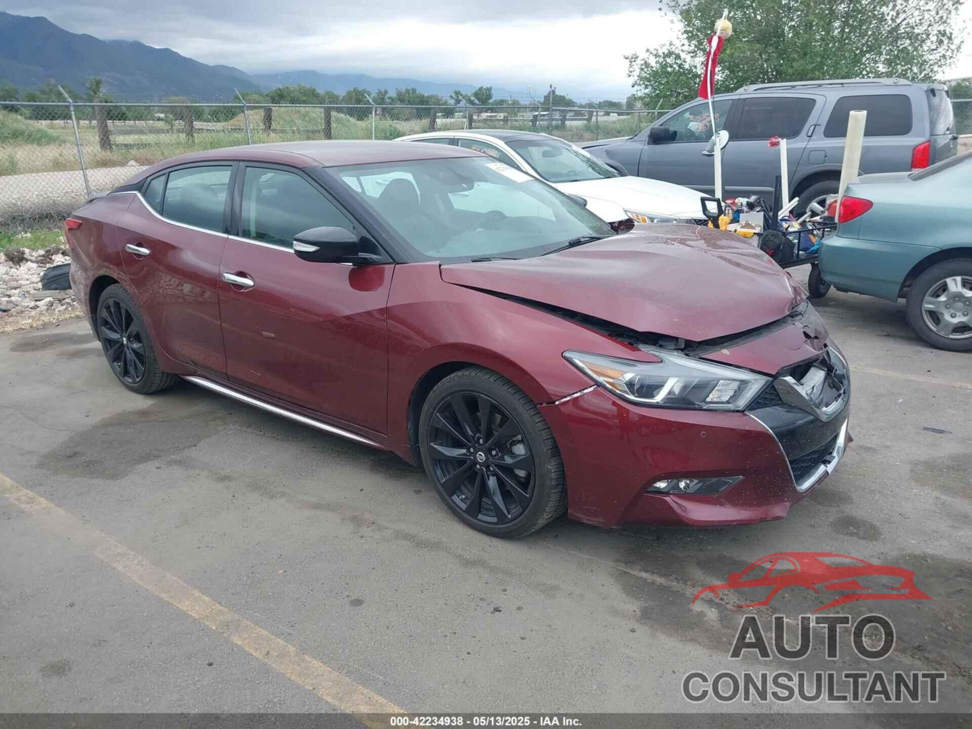 NISSAN MAXIMA 2017 - 1N4AA6AP6HC370045
