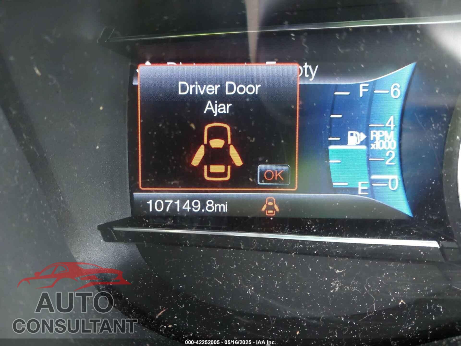 FORD EXPLORER 2016 - 1FM5K8D86GGC52427
