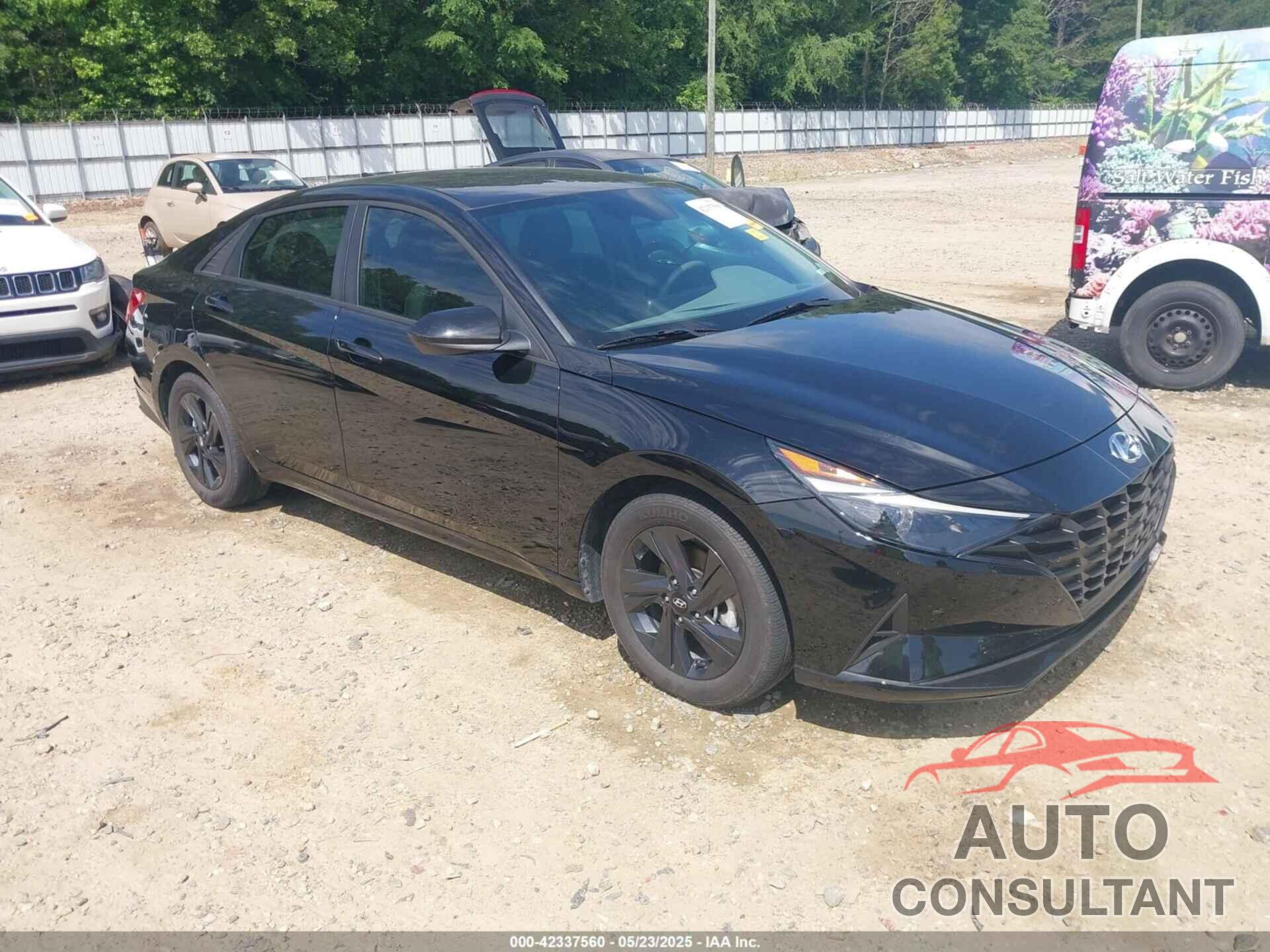 HYUNDAI ELANTRA 2022 - KMHLM4AG1NU352424