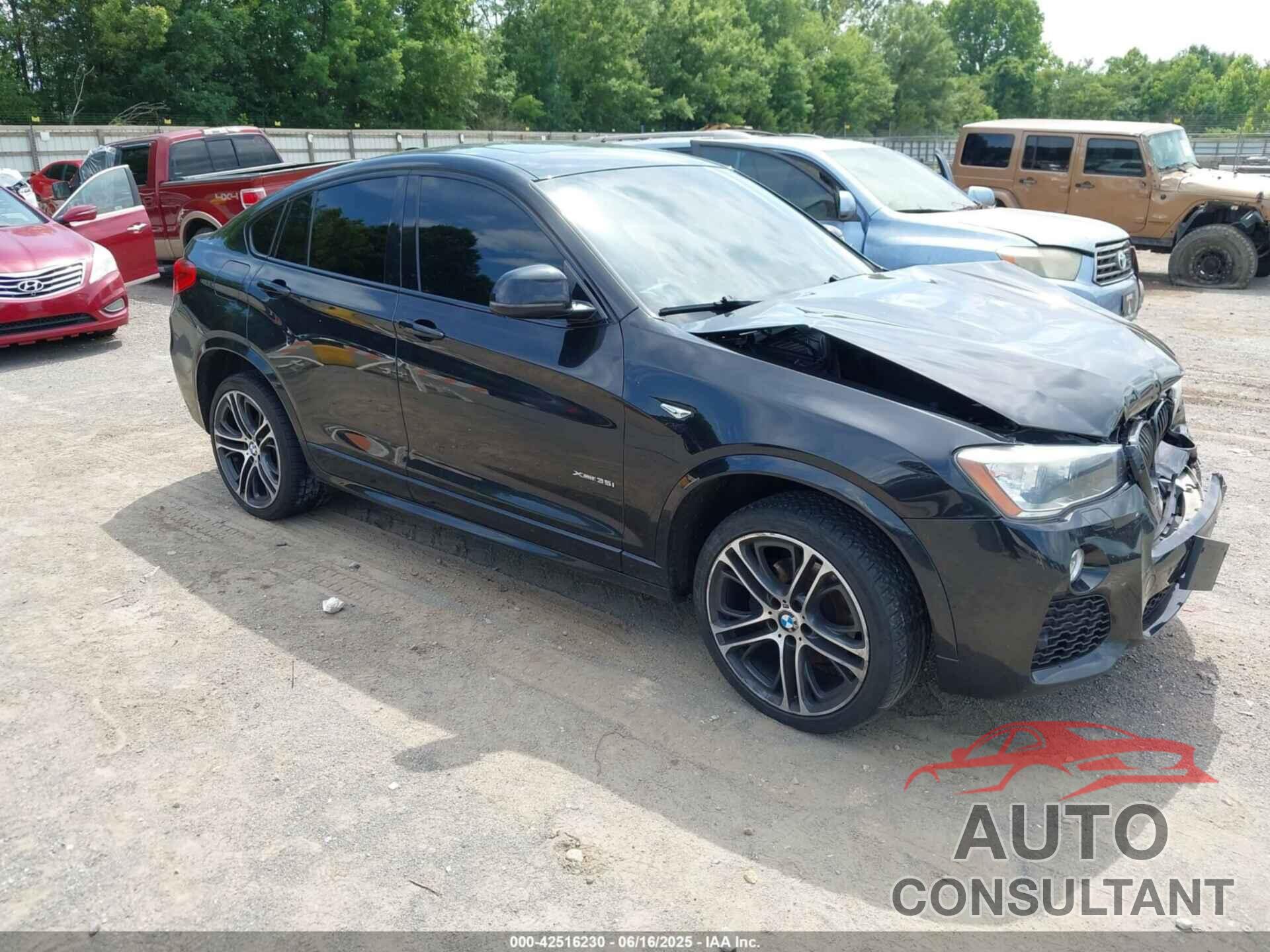 BMW X4 2016 - 5UXXW5C59G0N91651
