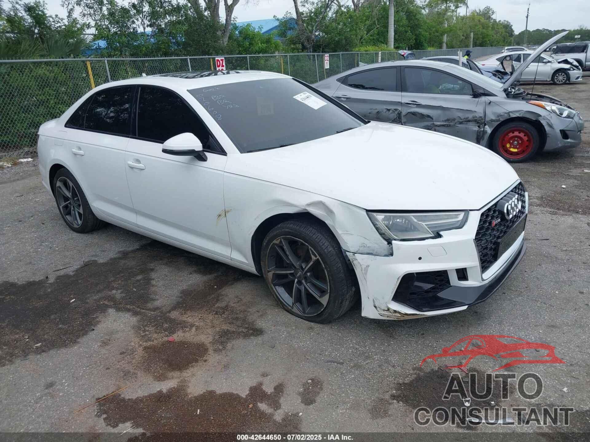 AUDI A4 2019 - WAUGMAF49KN020608