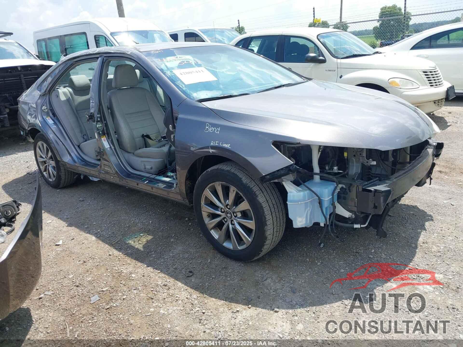 TOYOTA CAMRY 2017 - 4T1BF1FK4HU754296