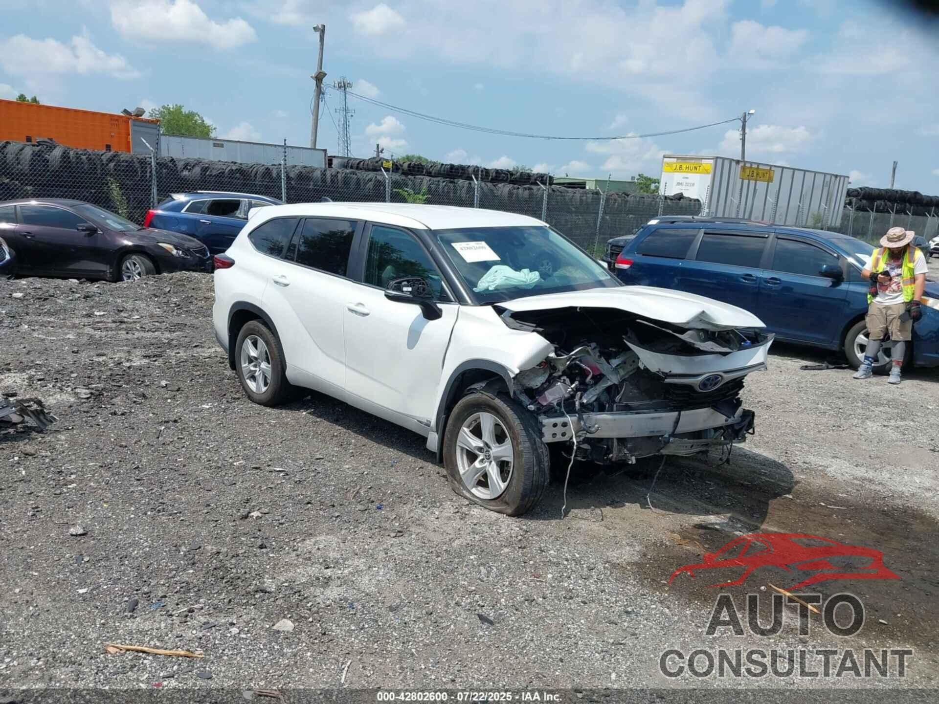 TOYOTA HIGHLANDER 2023 - 5TDBBRCH0PS565543