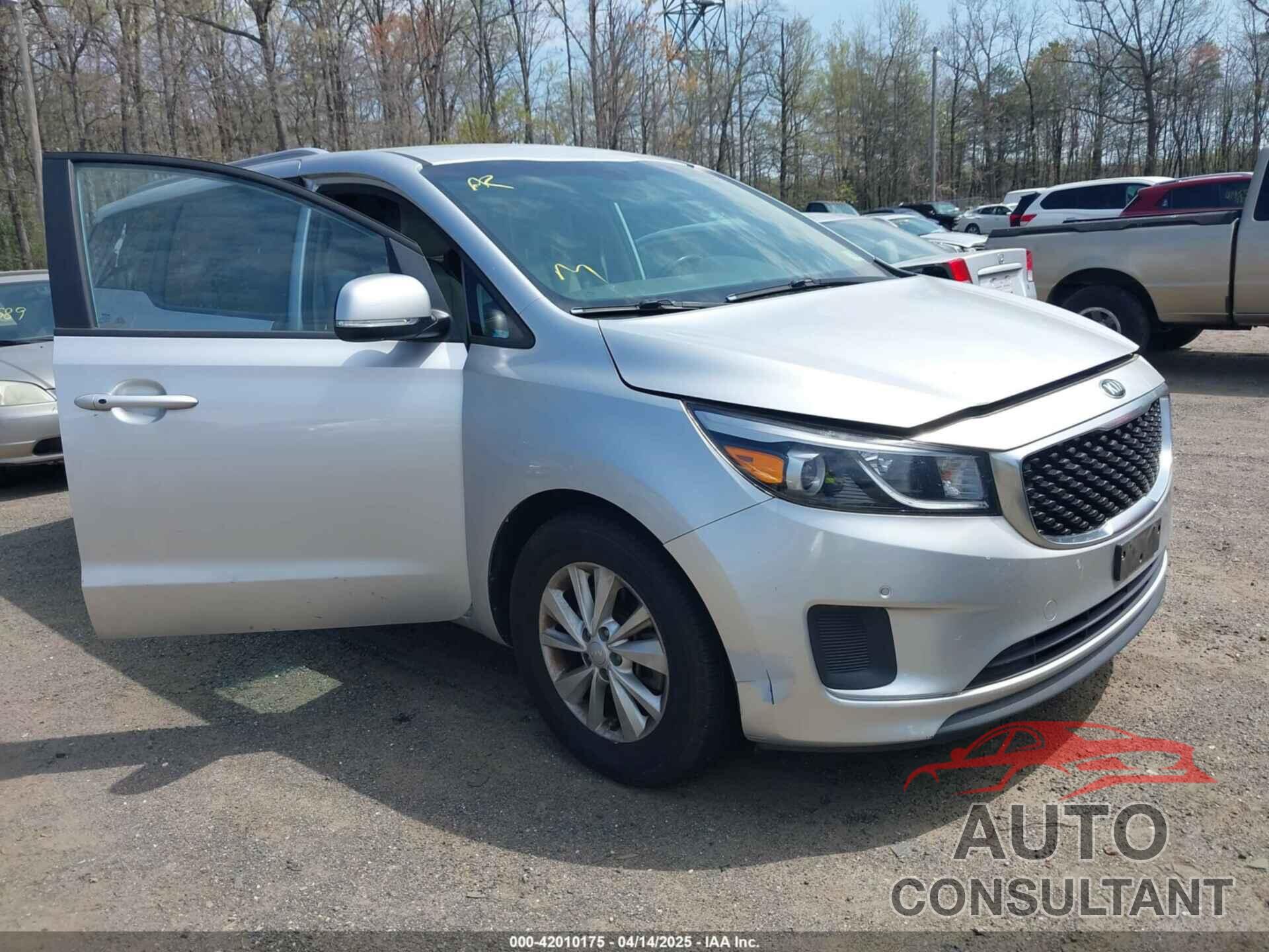 KIA SEDONA 2017 - KNDMB5C17H6292641