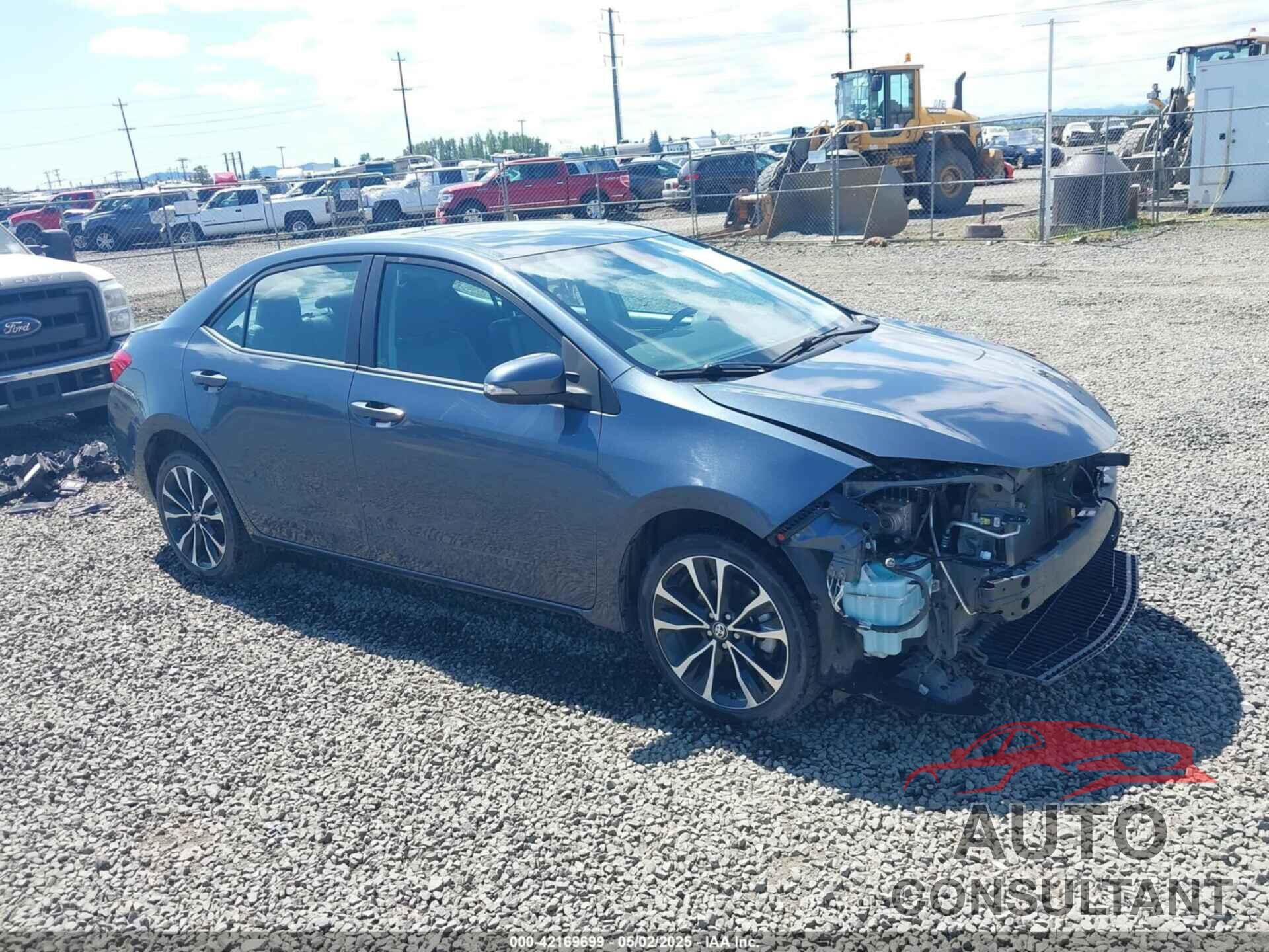 TOYOTA COROLLA 2019 - 2T1BURHEXKC157514