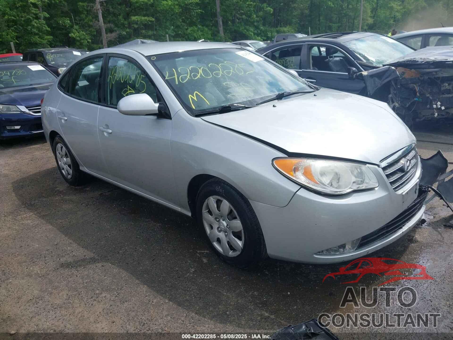 HYUNDAI ELANTRA 2009 - KMHDU46DX9U610609
