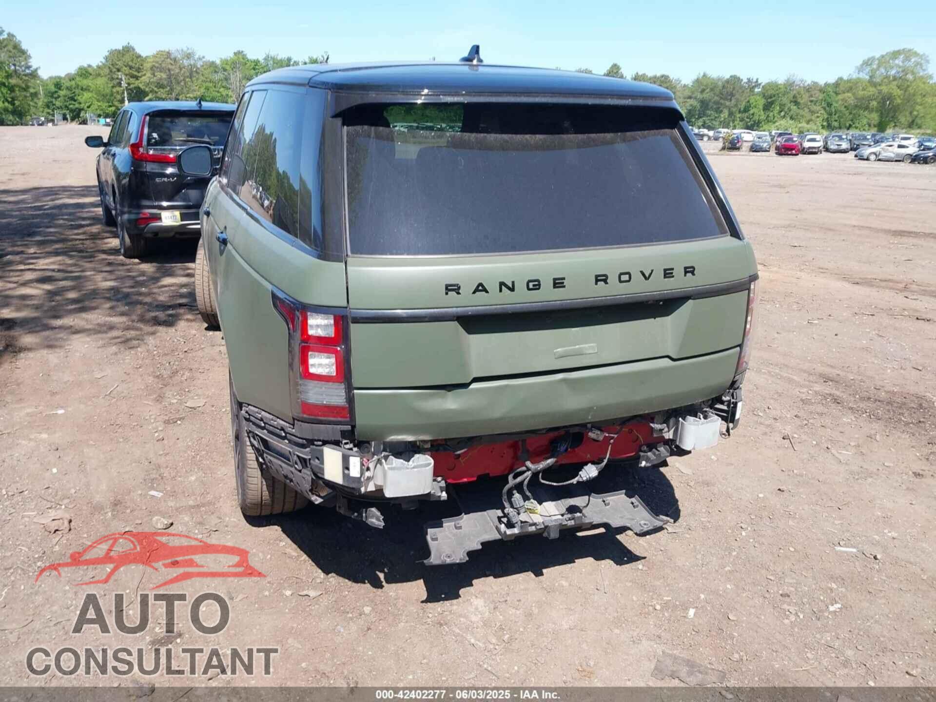 LAND ROVER RANGE ROVER 2016 - SALGS2VF6GA269683