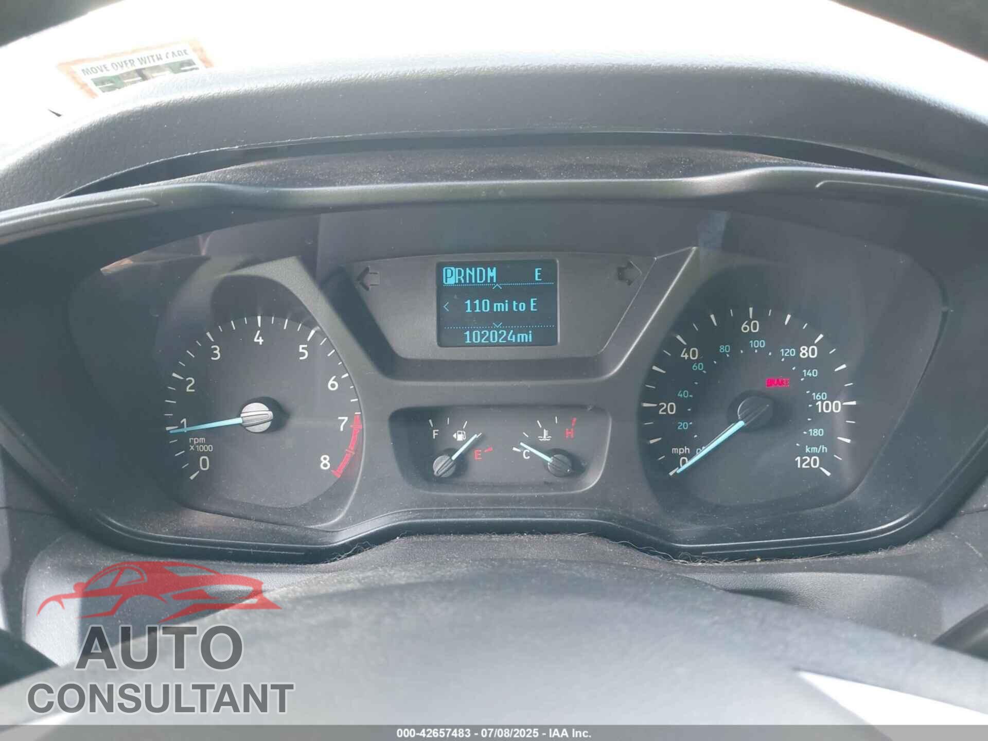 FORD TRANSIT-150 2018 - 1FTYE1ZM3JKB49251