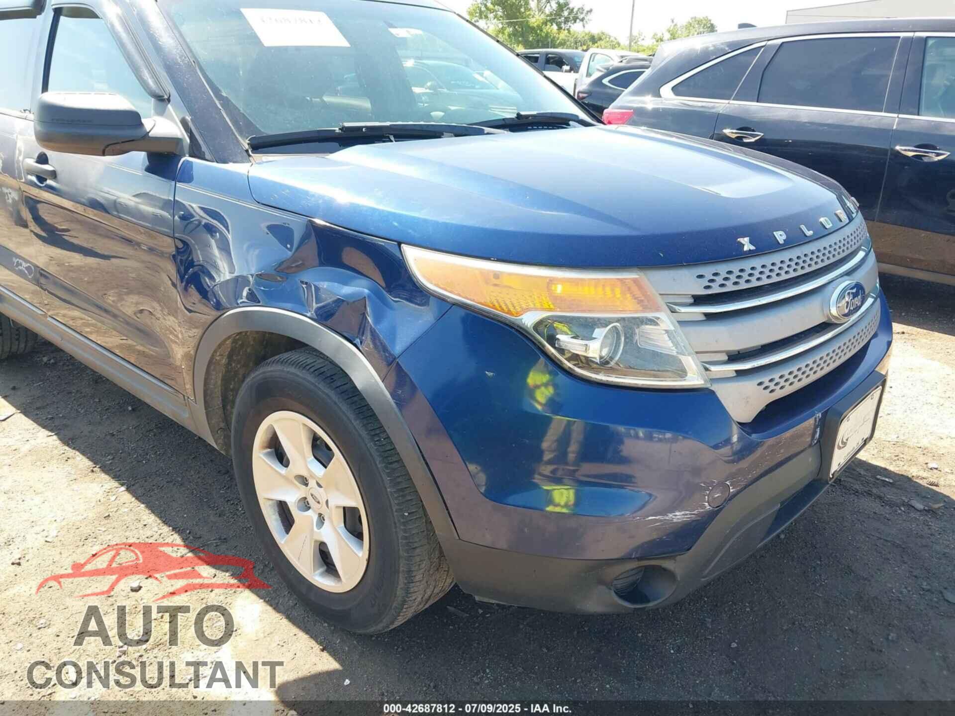 FORD EXPLORER 2012 - 1FMHK7B87CGA90957