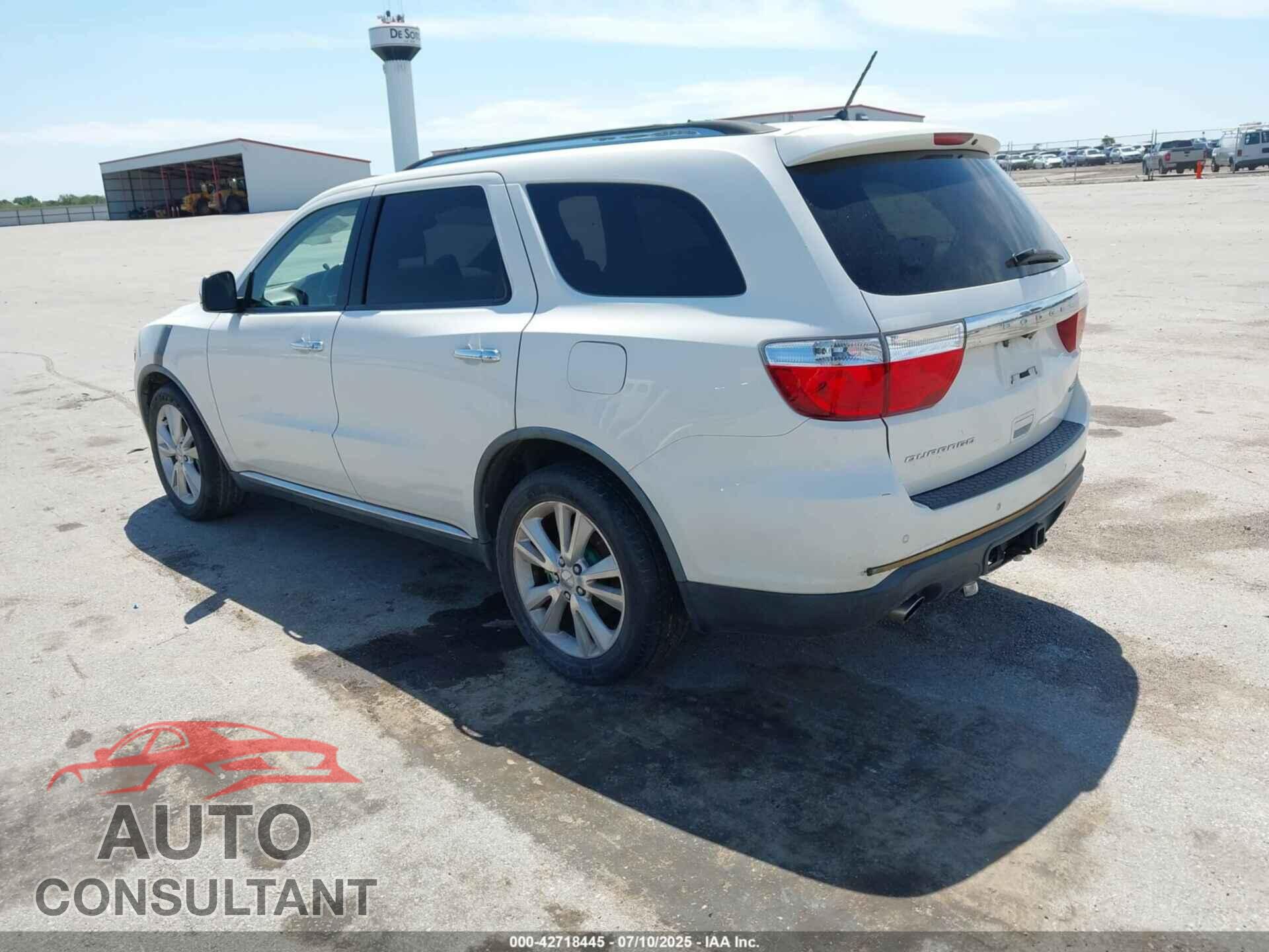 DODGE DURANGO 2011 - 1D4SD4GT2BC638064