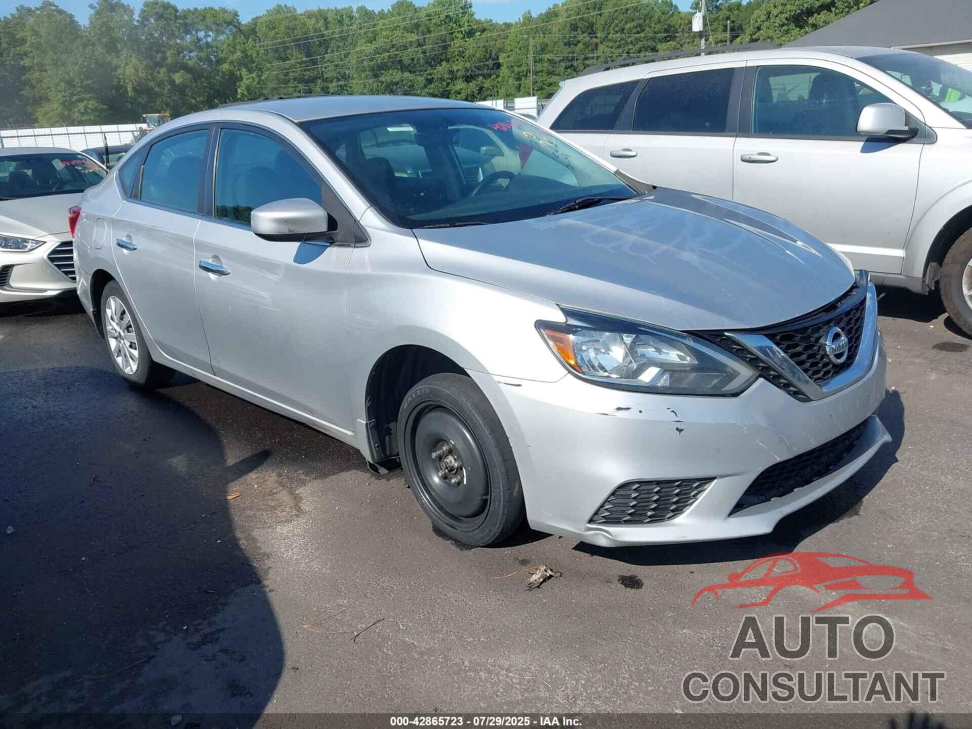 NISSAN SENTRA 2019 - 3N1AB7AP6KY406802