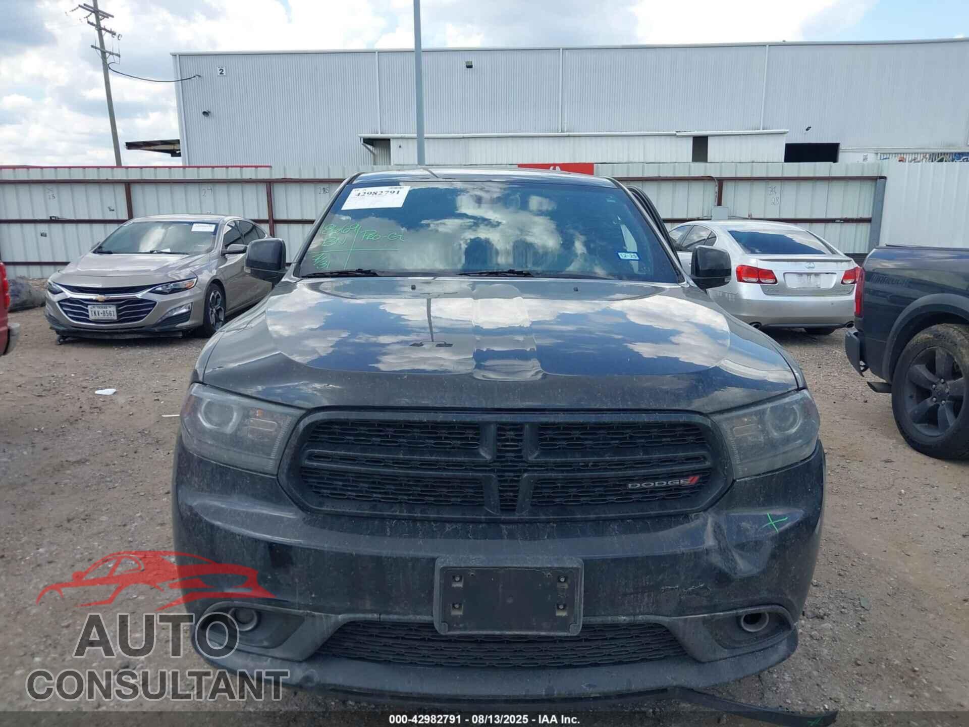 DODGE DURANGO 2017 - 1C4SDHCT9HC869899
