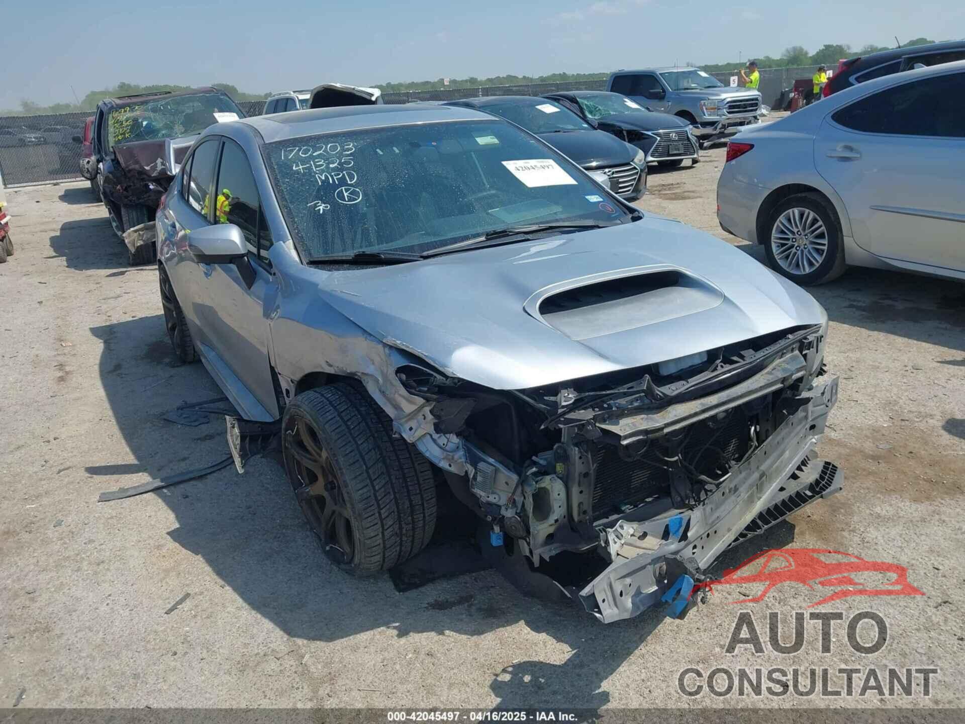 SUBARU WRX 2016 - JF1VA1L66G9807353