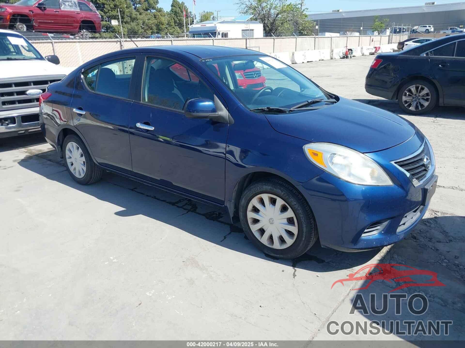 NISSAN VERSA 2012 - 3N1CN7APXCL946510